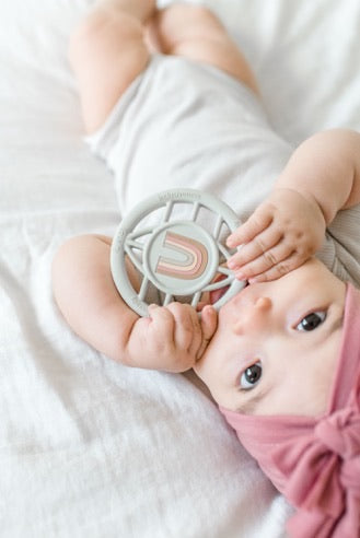 Celebrate Your Rainbow Baby With Our Rainbow World Teether