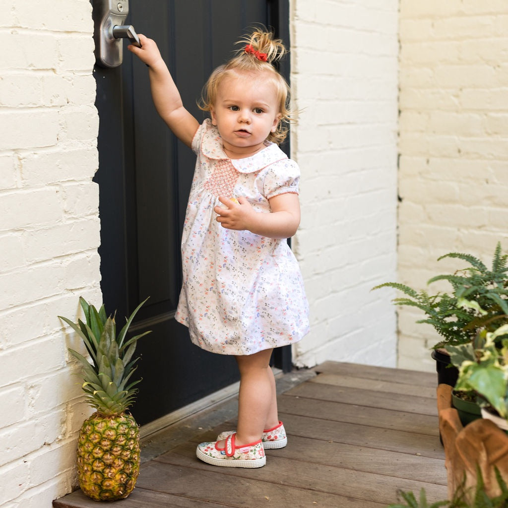 Madison Floral Dress With Ruffle Bloomer