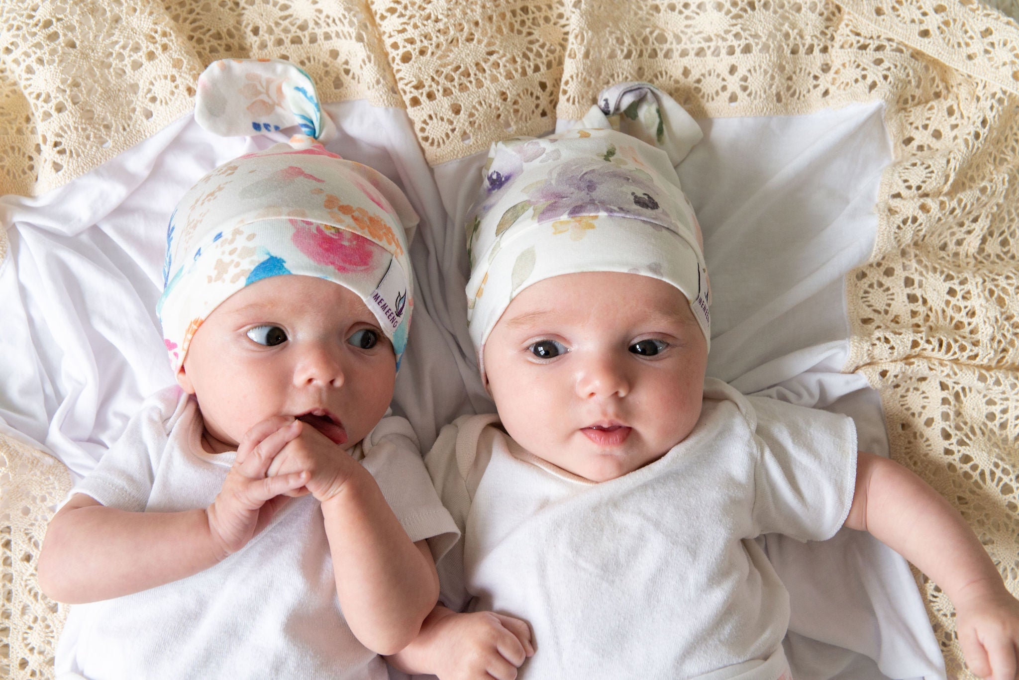 Newborn Top Knot Hat - Darling