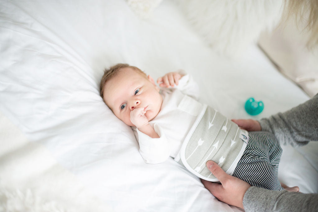Colic & Gas Relief Baby Belly Band - Arrows