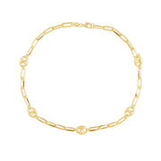 Indigo Link Chain