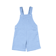 Ineo | Boys Blue Linen Overalls