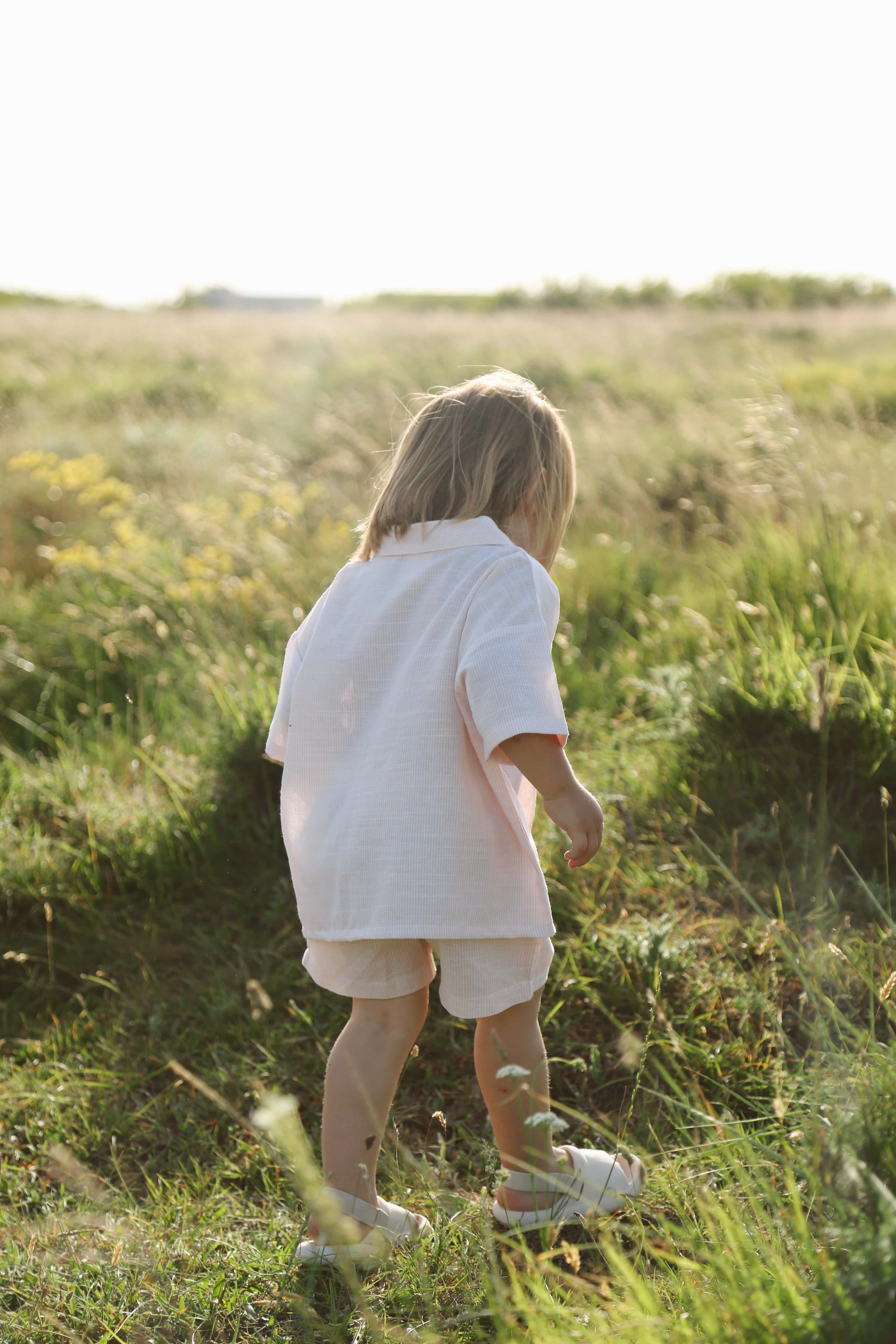 Boy Shirt-short Set
