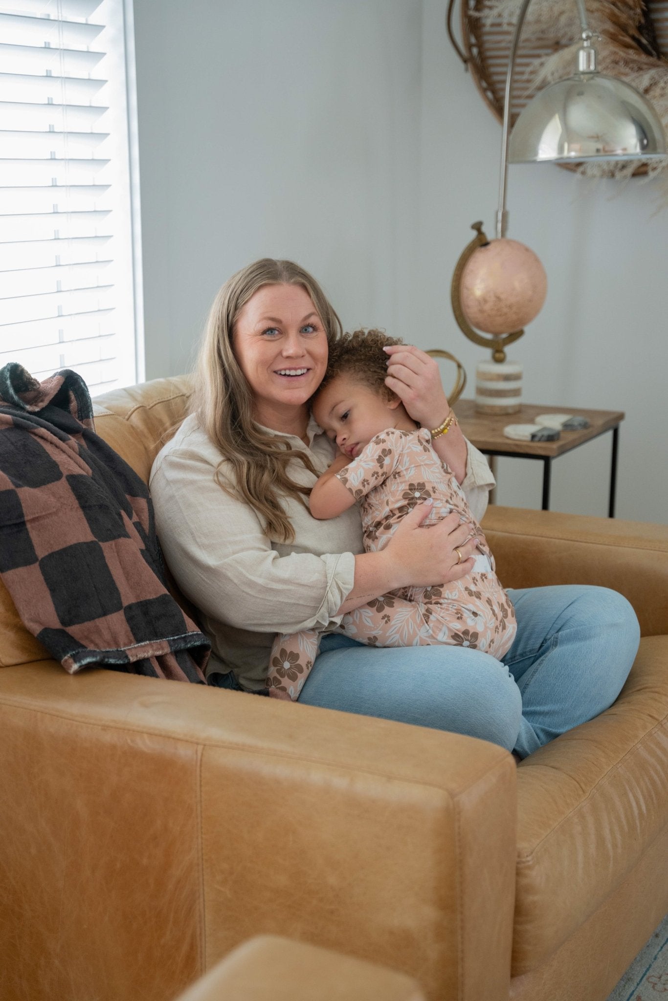 Ink & Earth Double Sided Throw Blanket