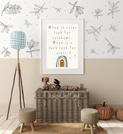 Giant Gray Leaves - Vinyl Nursery Wall Art Decals