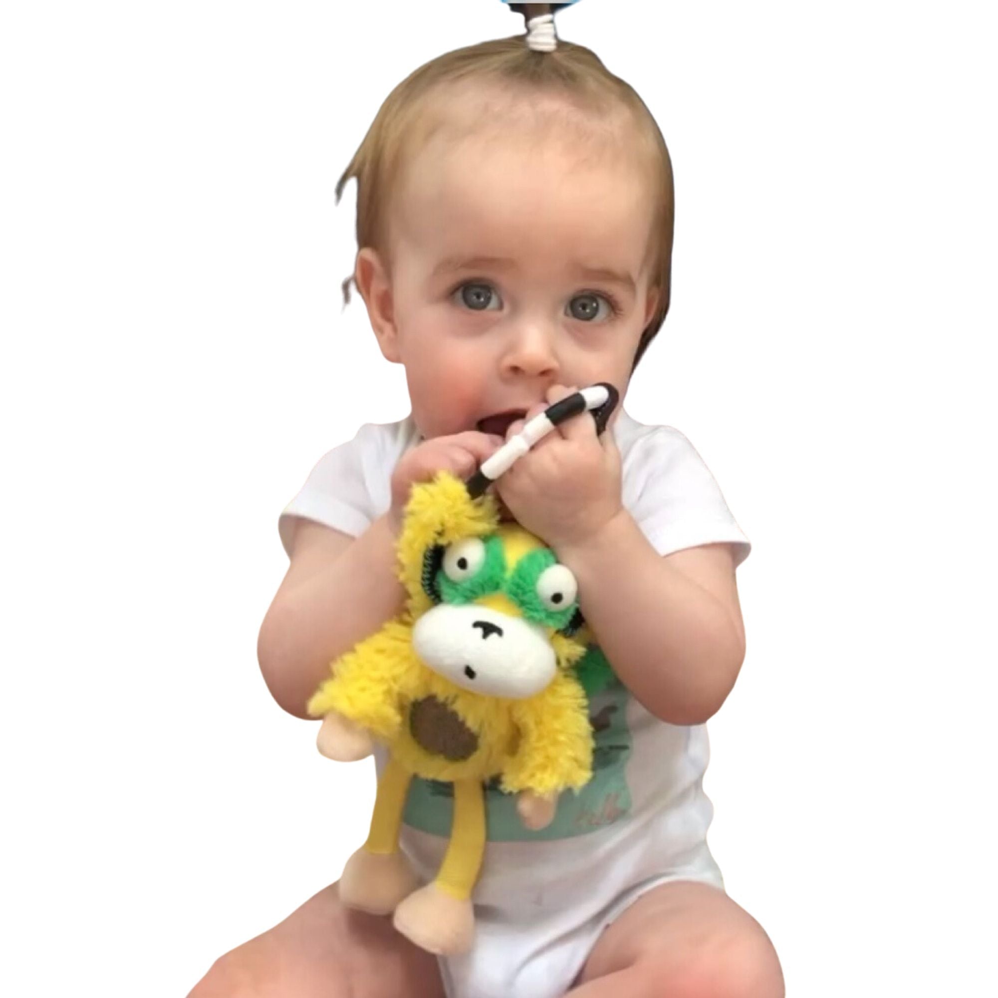 Marley The Horn Headed Monkey Chime & See Hanging Activity Toy