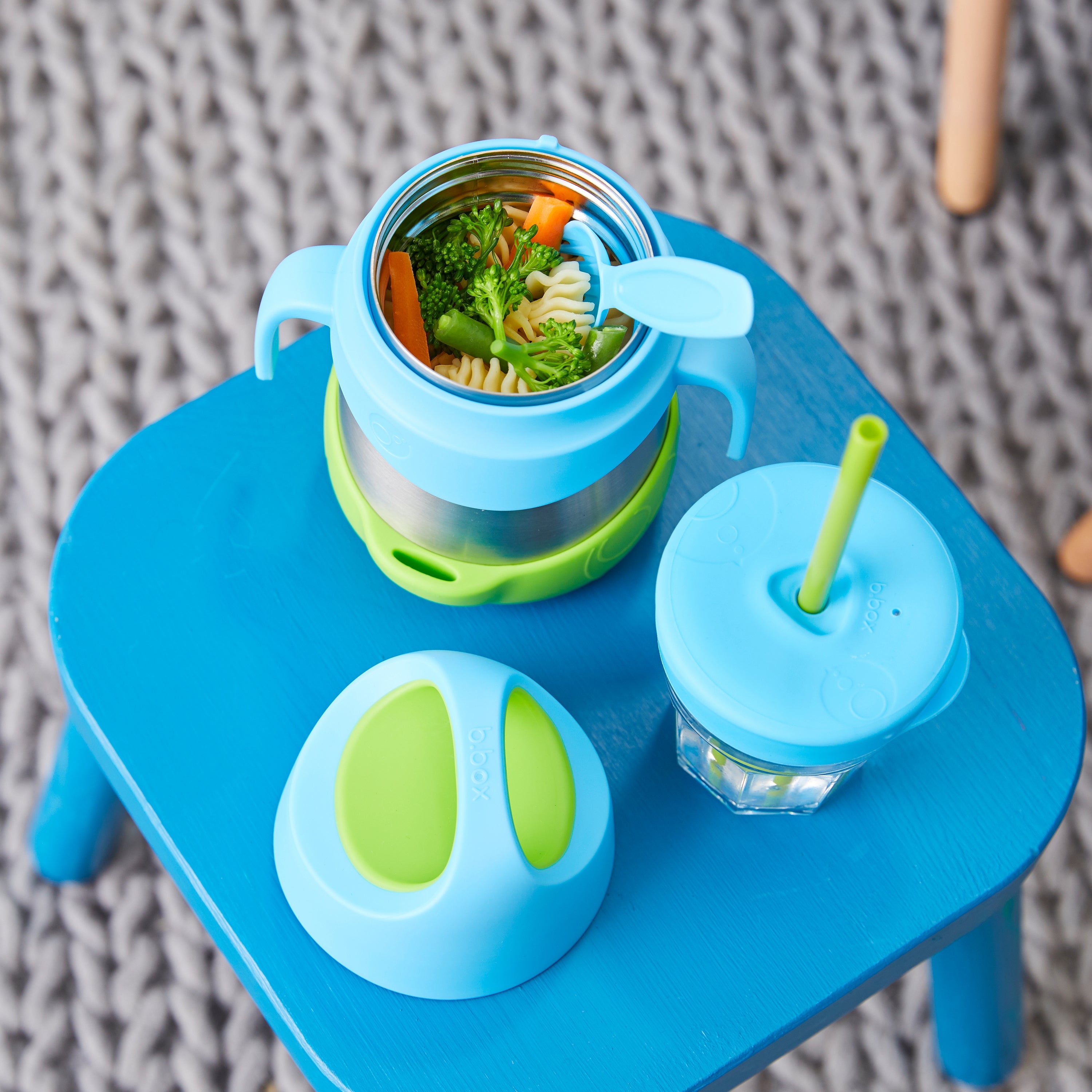 Insulated Food Jar - Blue Slate