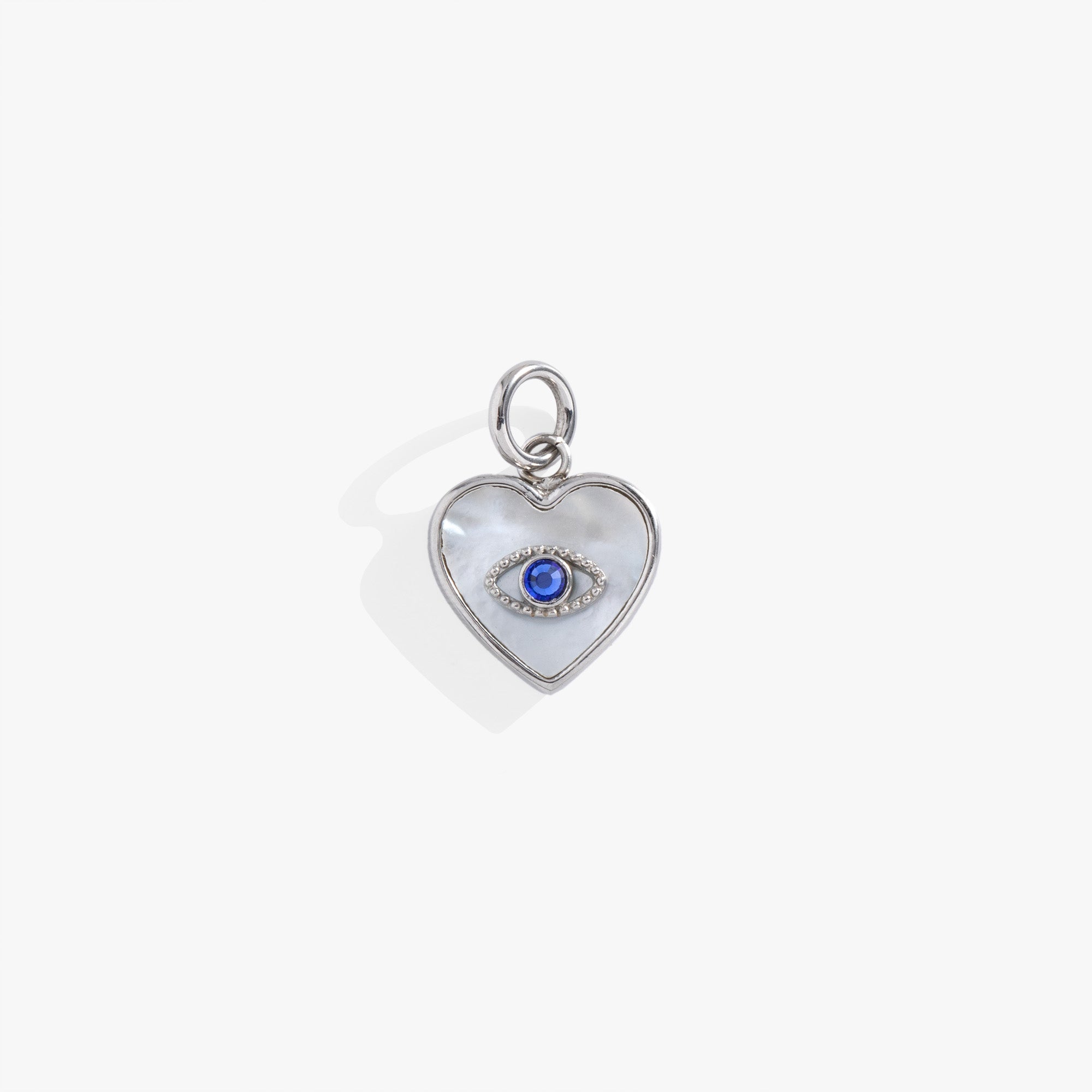 Evil Eye heart Interchangeable Charm