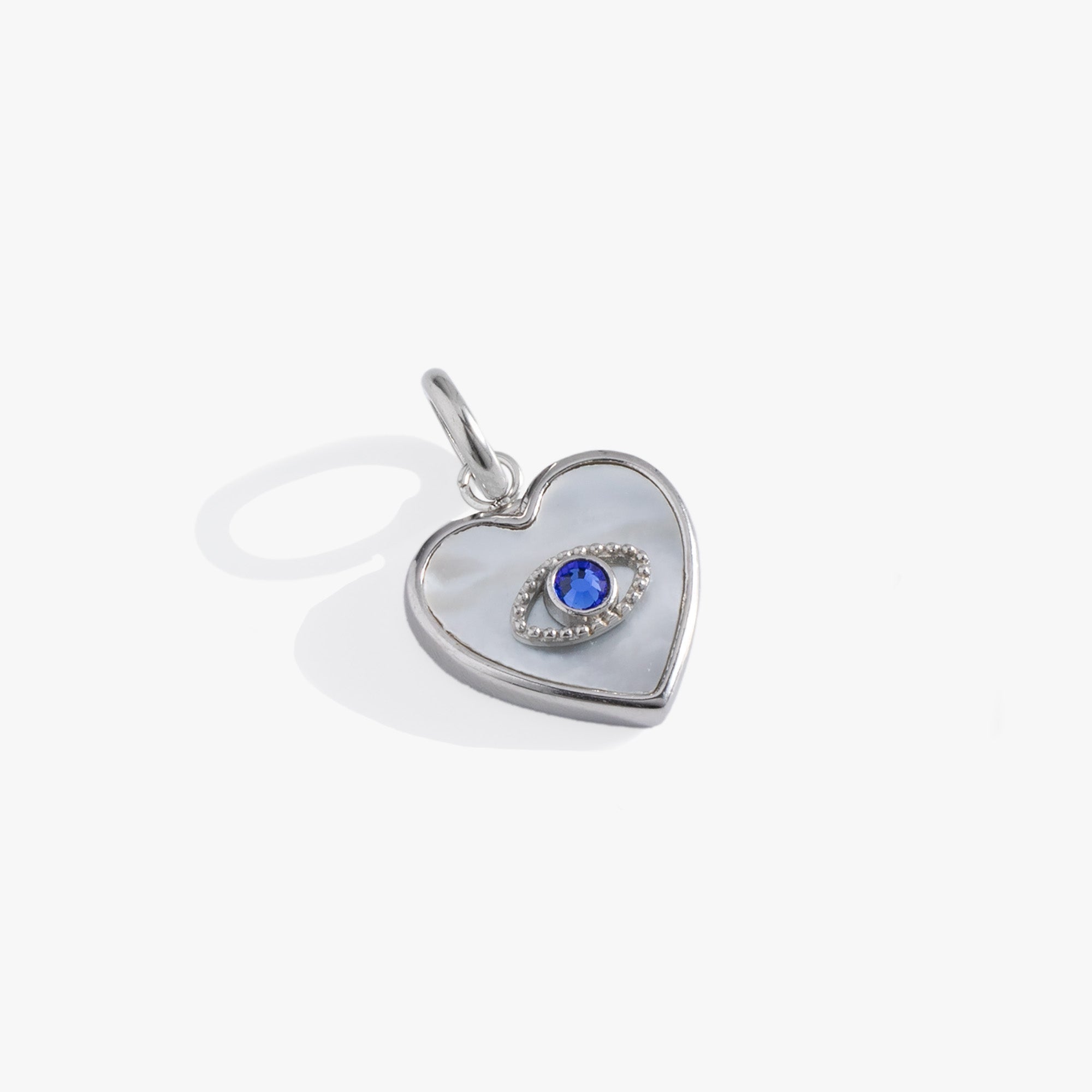 Evil Eye heart Interchangeable Charm