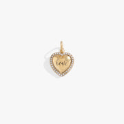 Love Pave Heart interchangeable charm