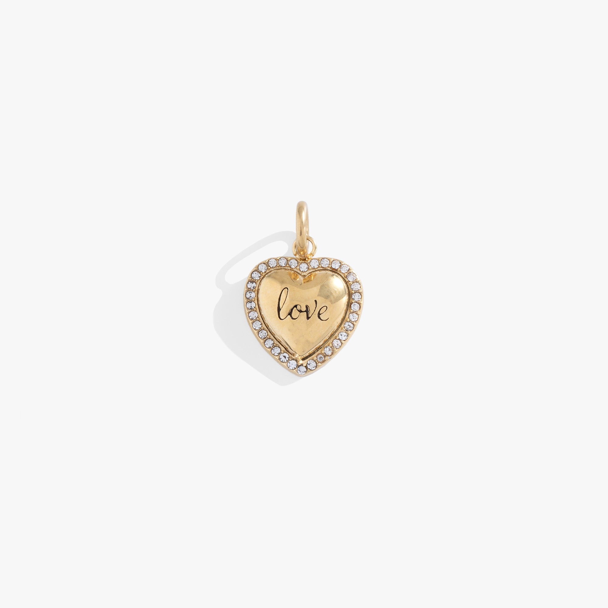 Love Pave Heart interchangeable charm
