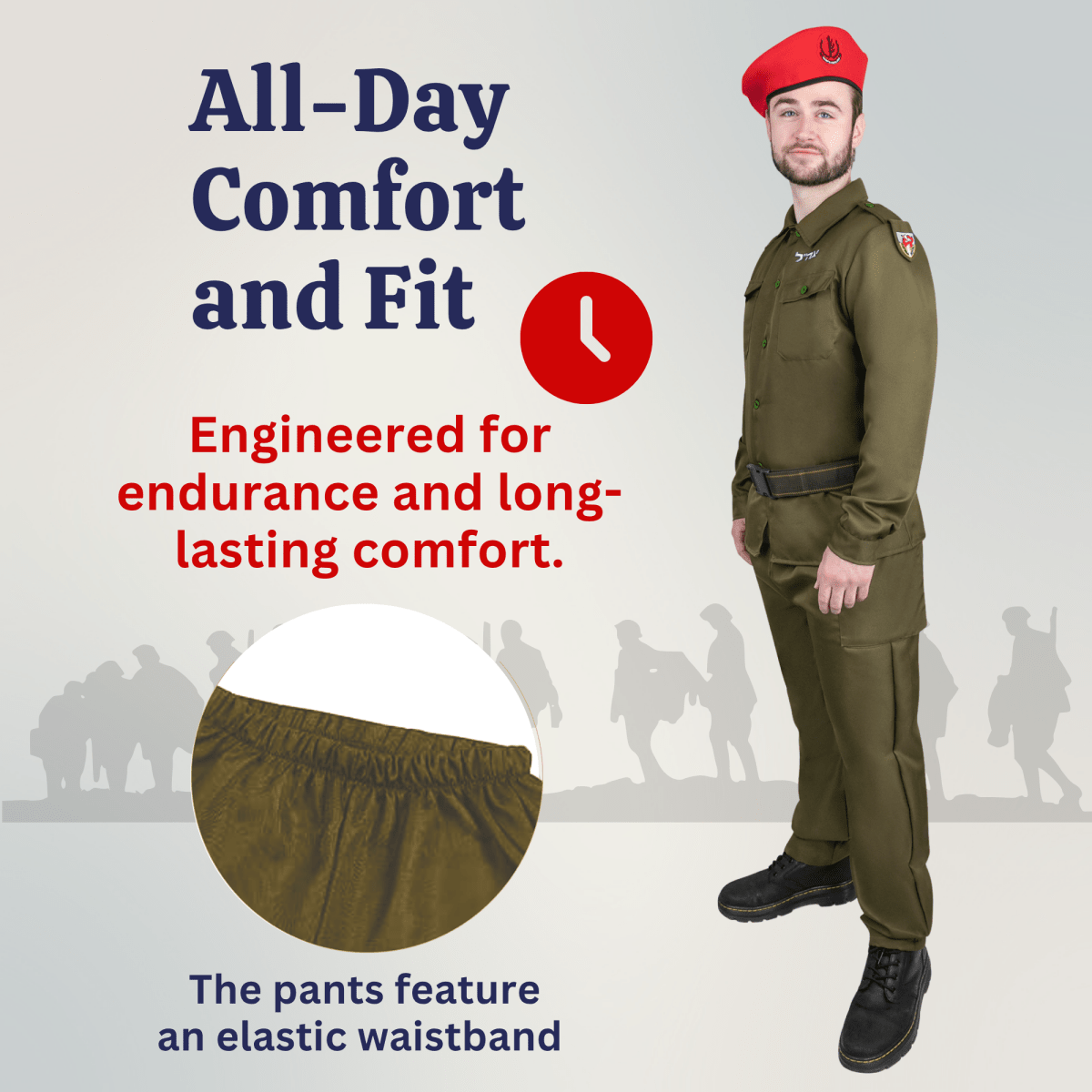 Israeli Soldier Costume - Adults