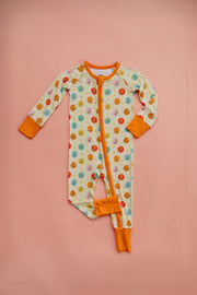 Its Bananas Zipper Romper