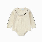 Boy Waffle Romper