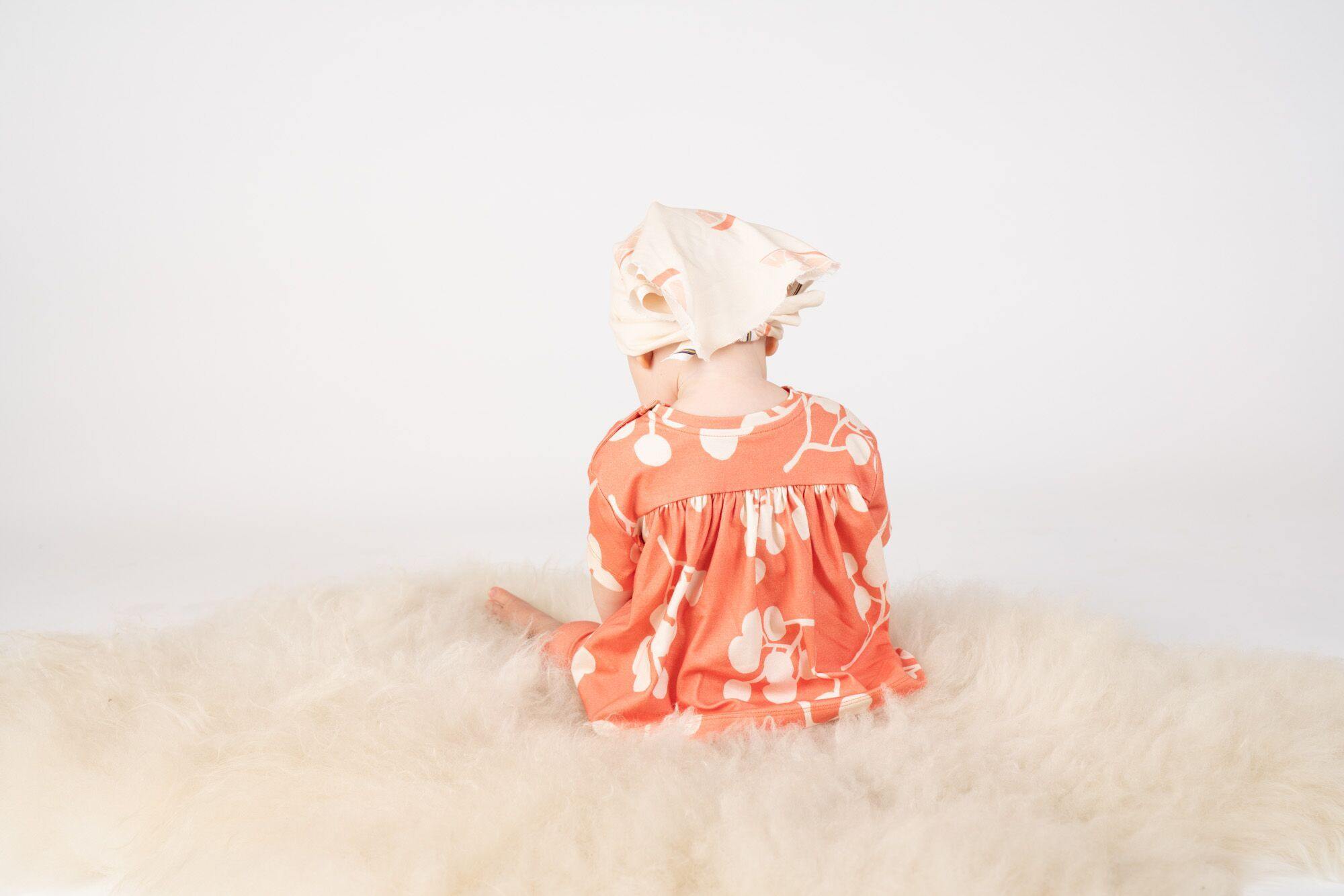 Girls' T-shirt With Back Ruffle - Brick Berries