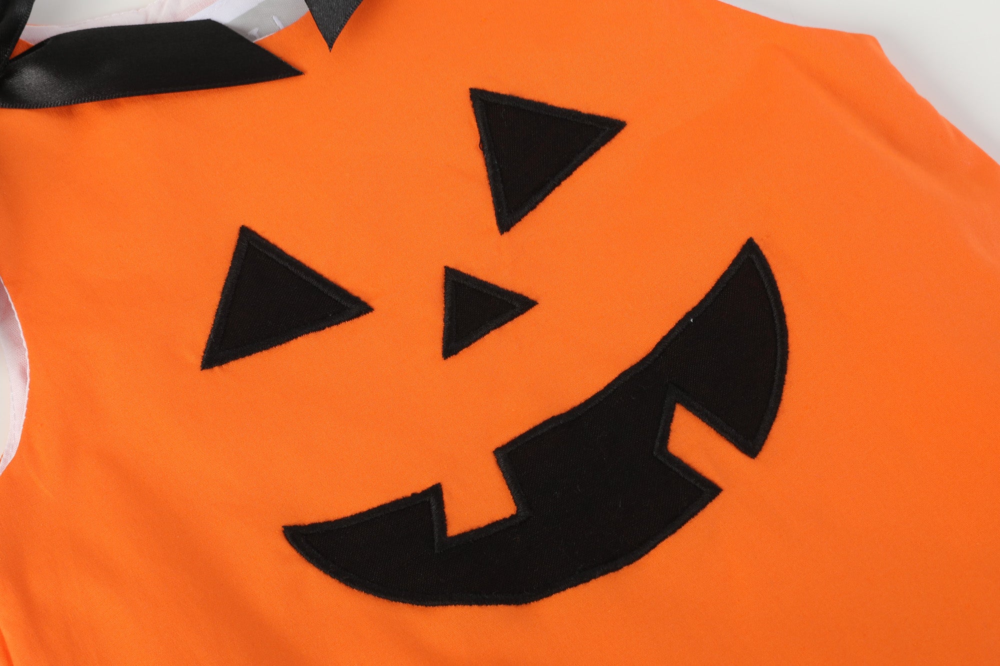Jack-o-lantern Pumpkin Halloween Ruffle Dress