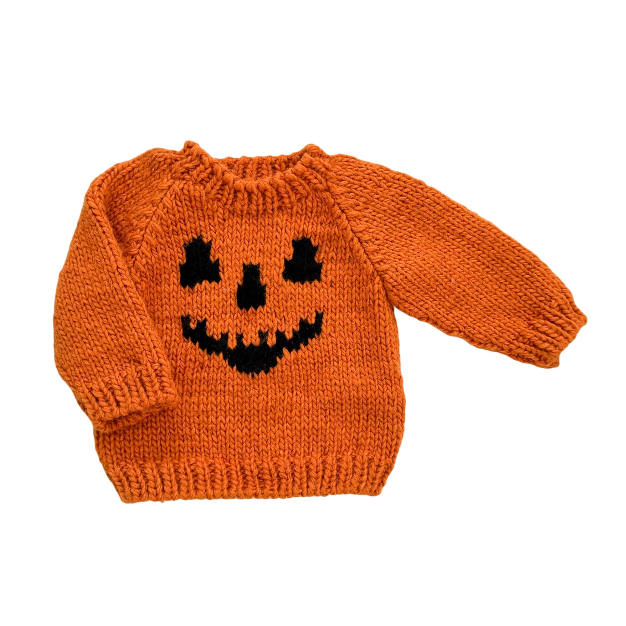 Jack-o-lantern Sweater, Orange