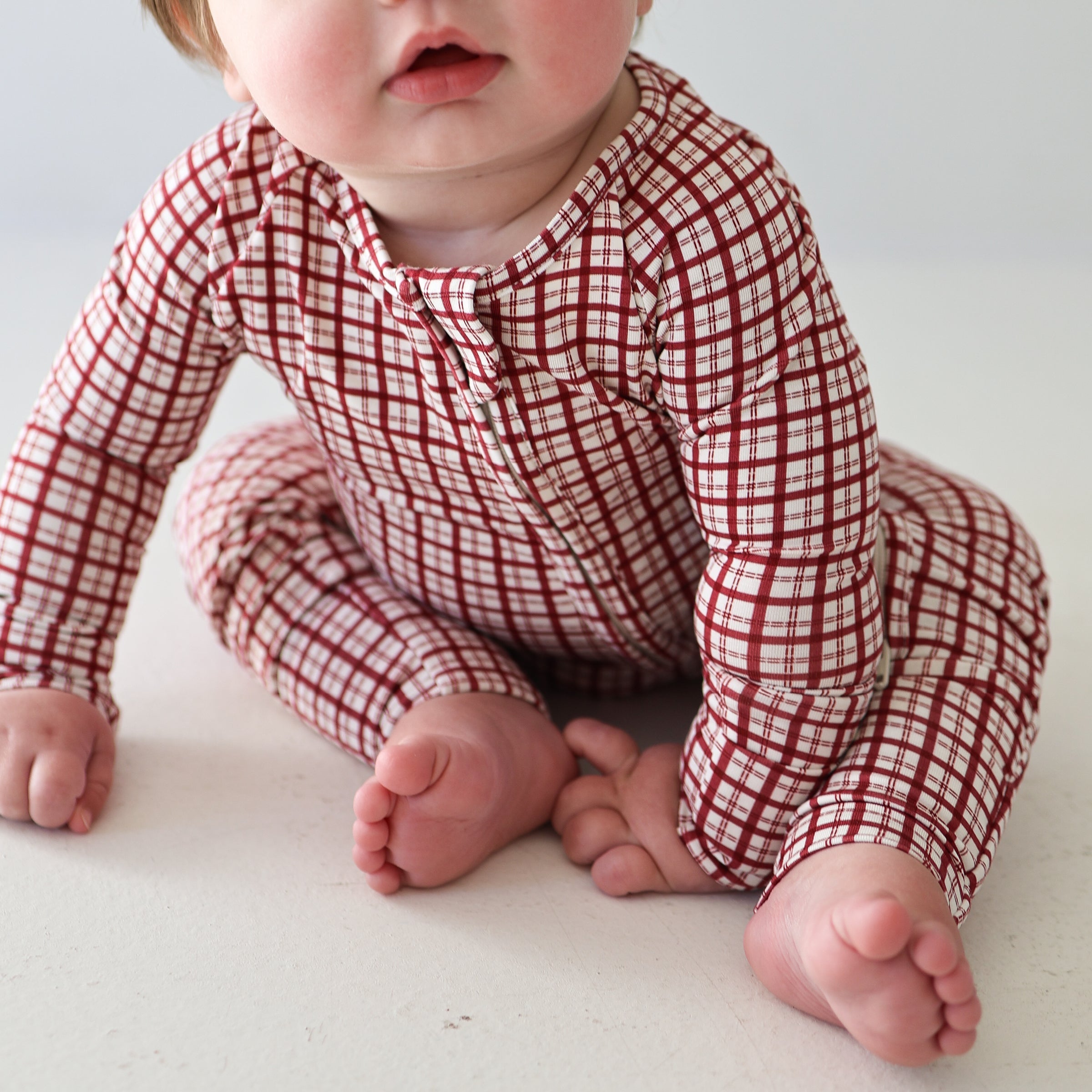 Bamboo Zip Pajamas | Window Pane