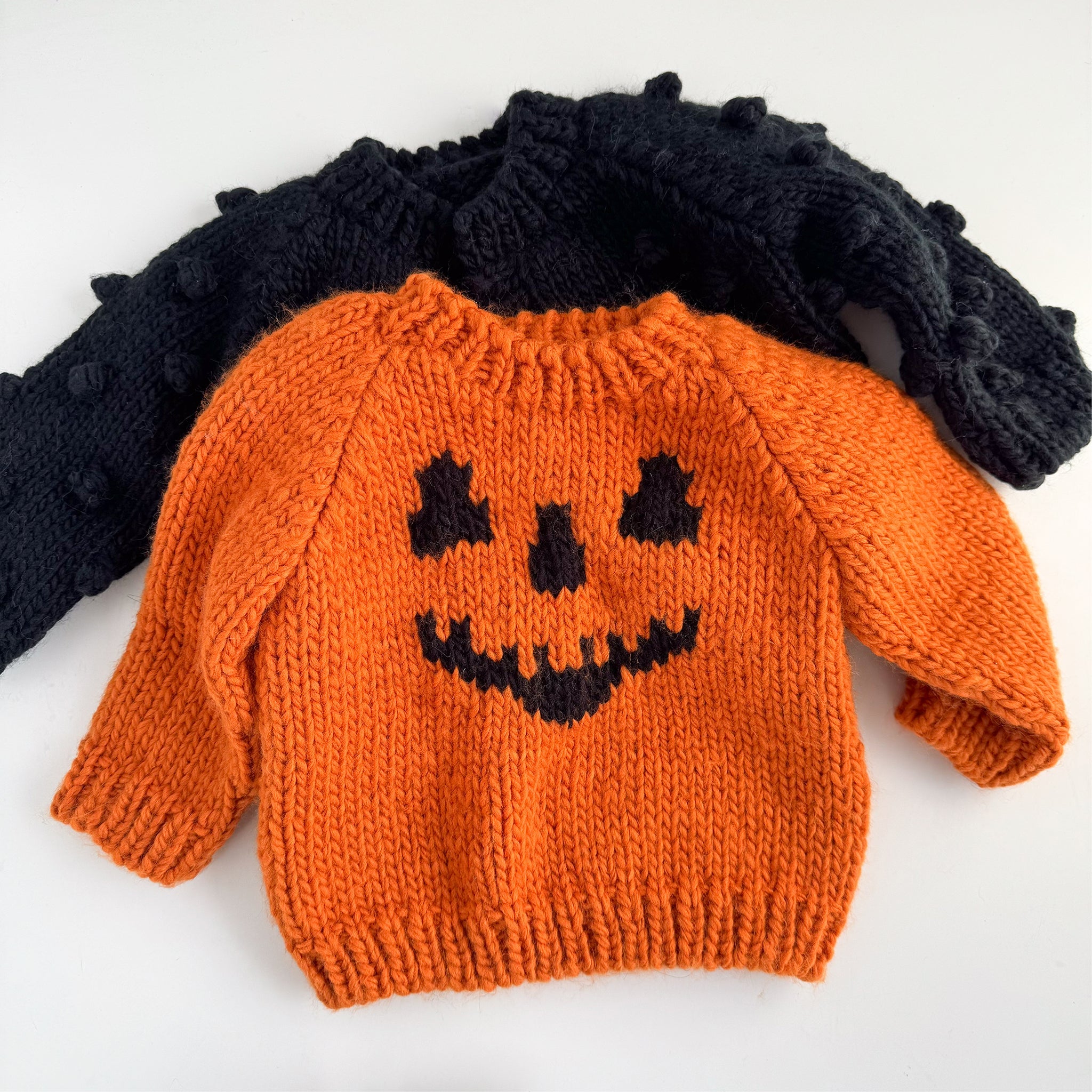 Jack-o-lantern Sweater, Orange