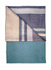 Alpaca Throw Blanket - Jade Forest