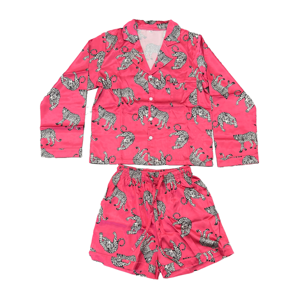 Tweenstyle By Stoopher - Jaguar Silky  Print Loungewear