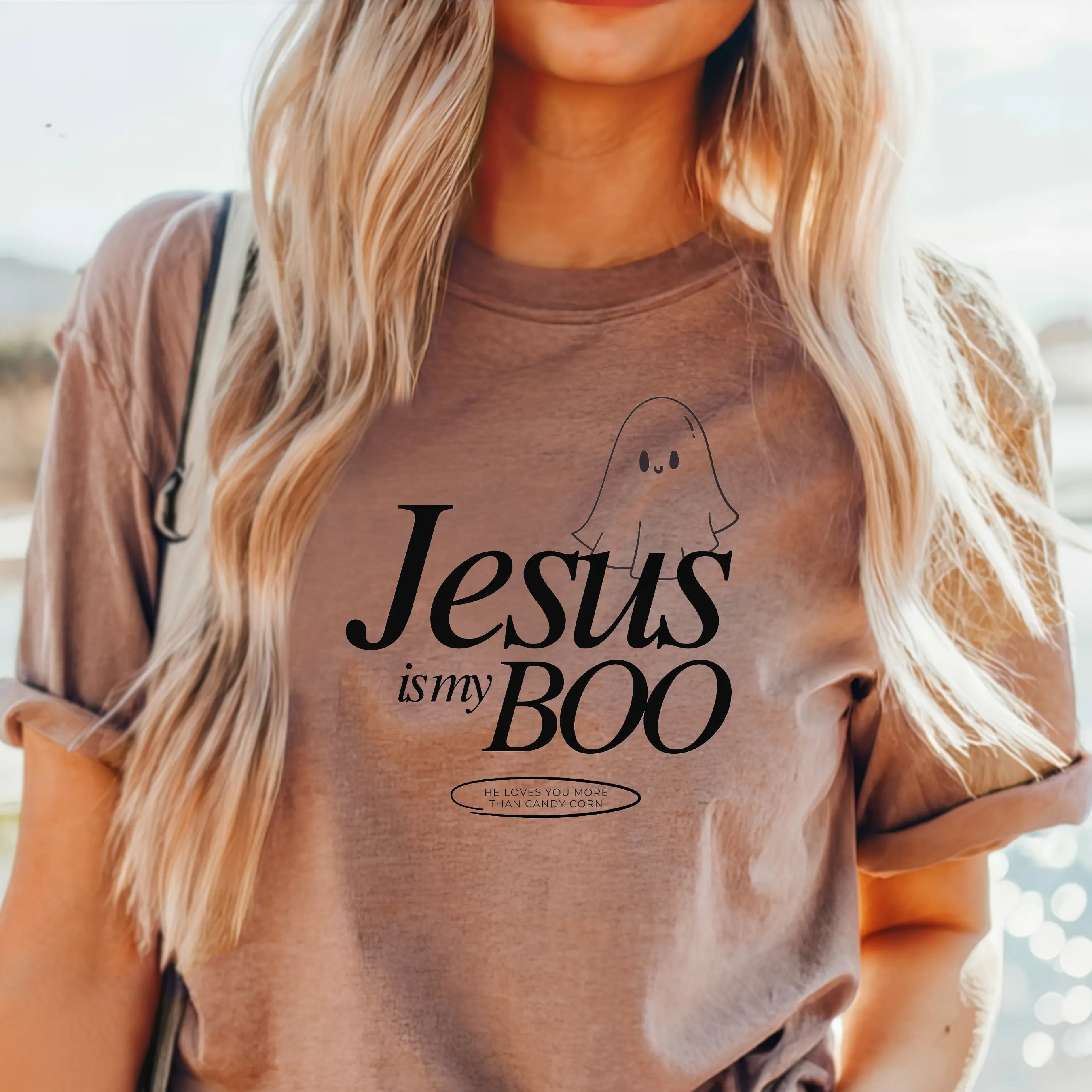 Jesus Is My Boo Adult Tee