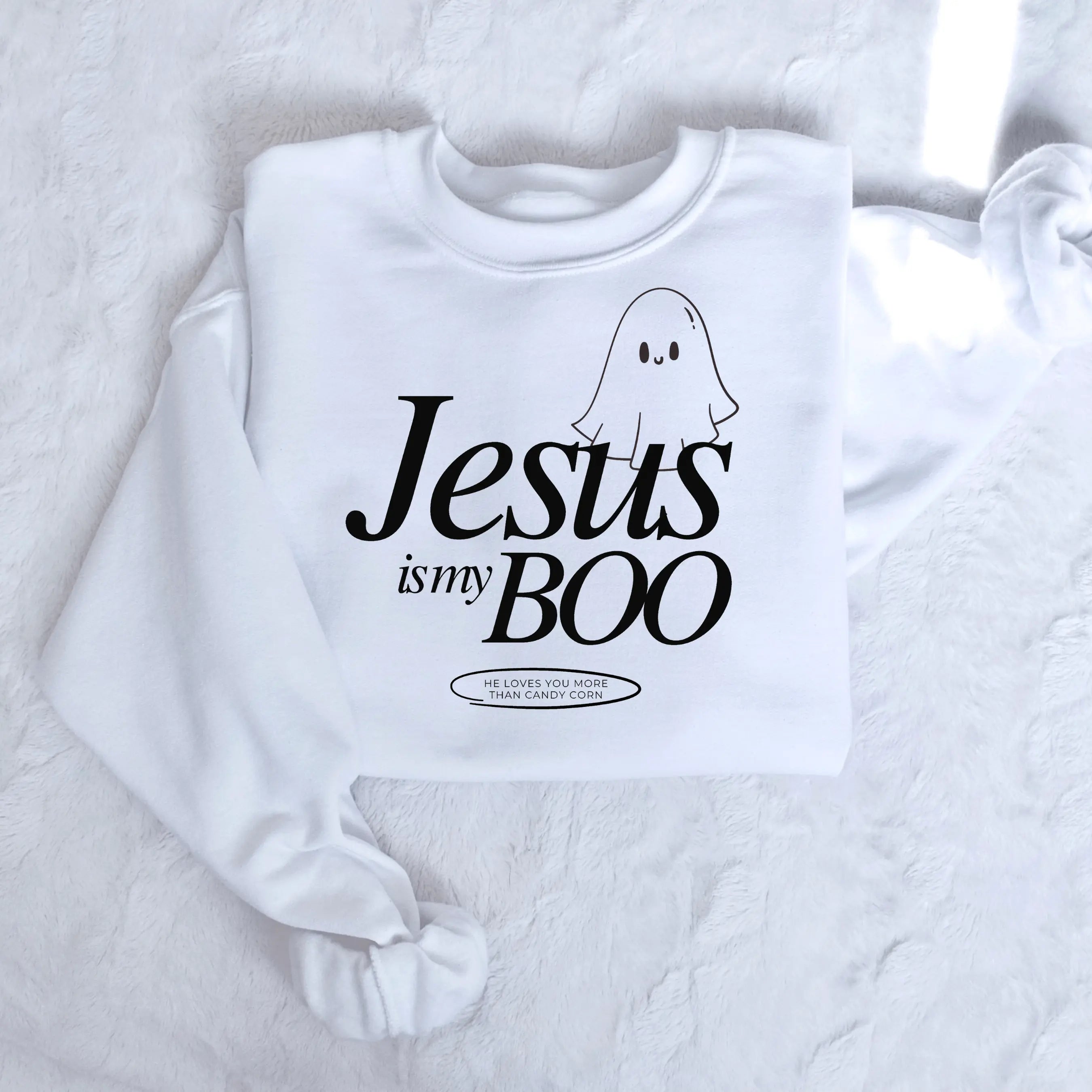 Jesus Is My Boo Adult Pullover