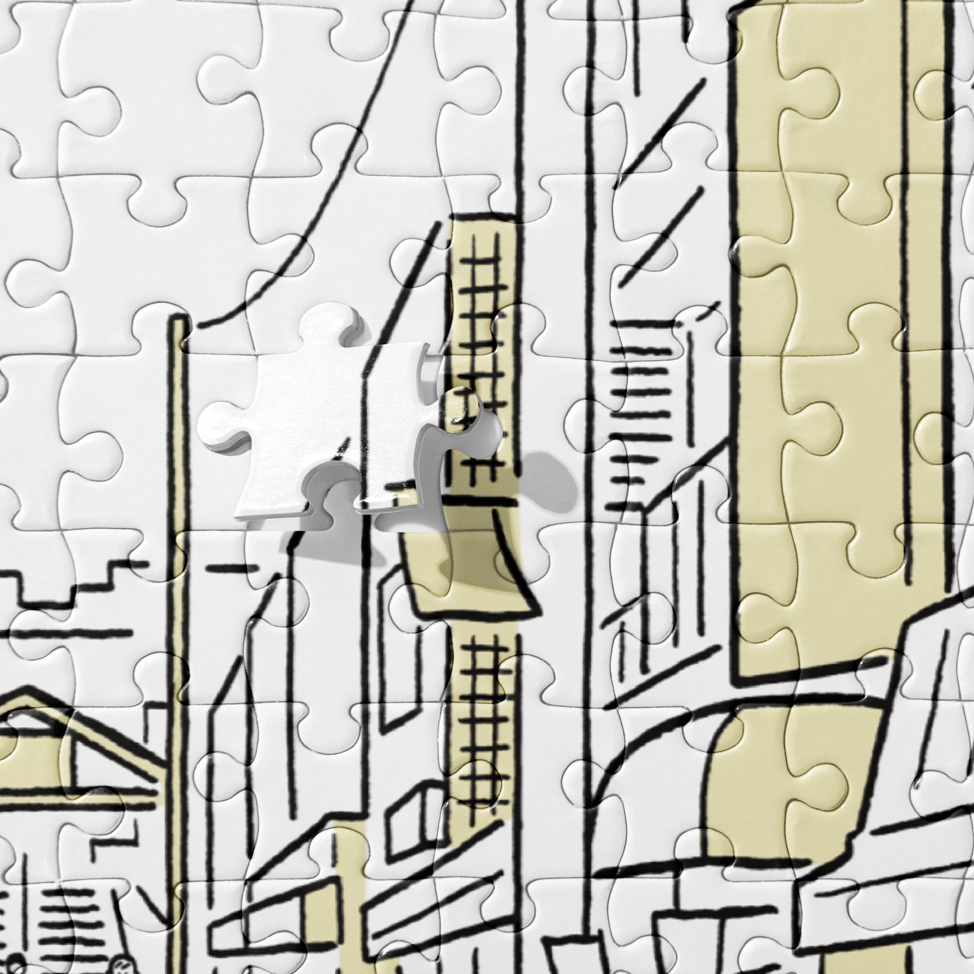 Sunset In Yanaka Puzzle