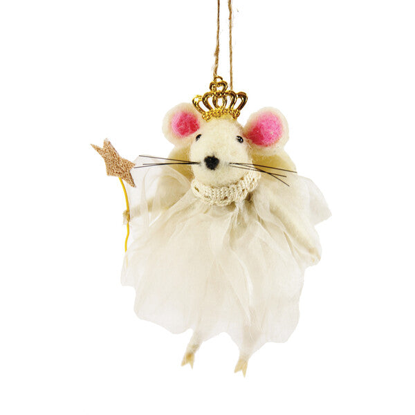 Angel Mouse Ornament