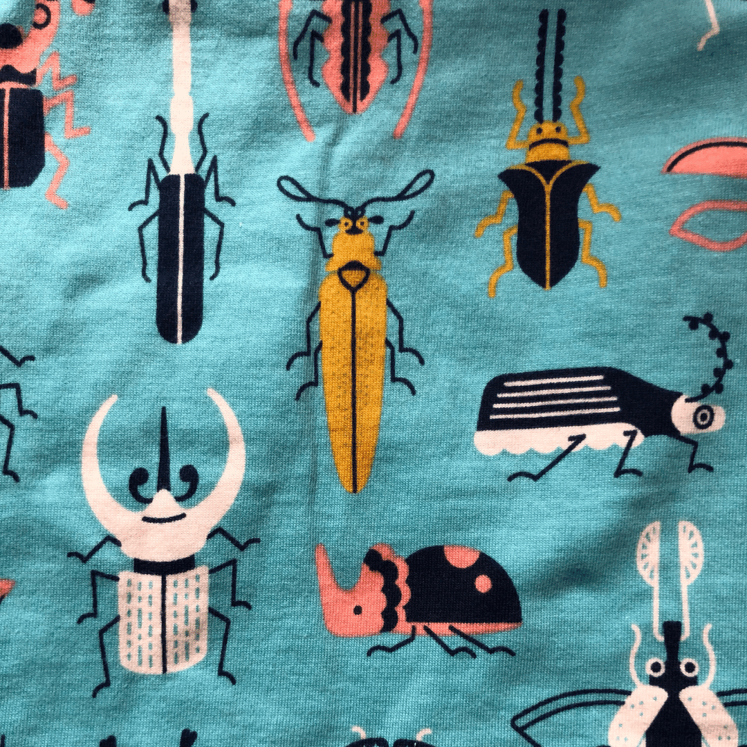 Jo Dress -beetle Mania Print