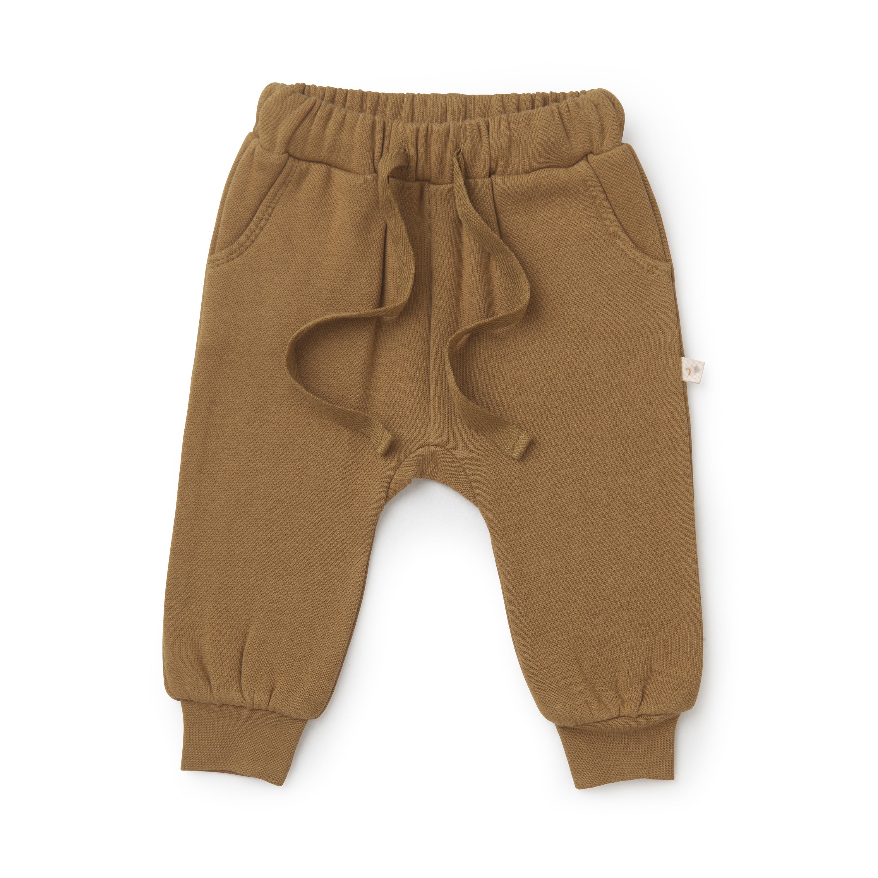 Organic Jogger Pants - Tan