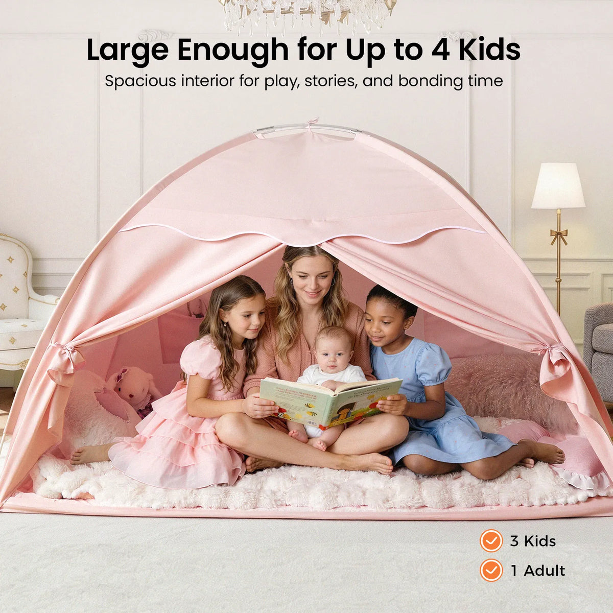 ® Versatile Kids Bed Tent & Play Tent
