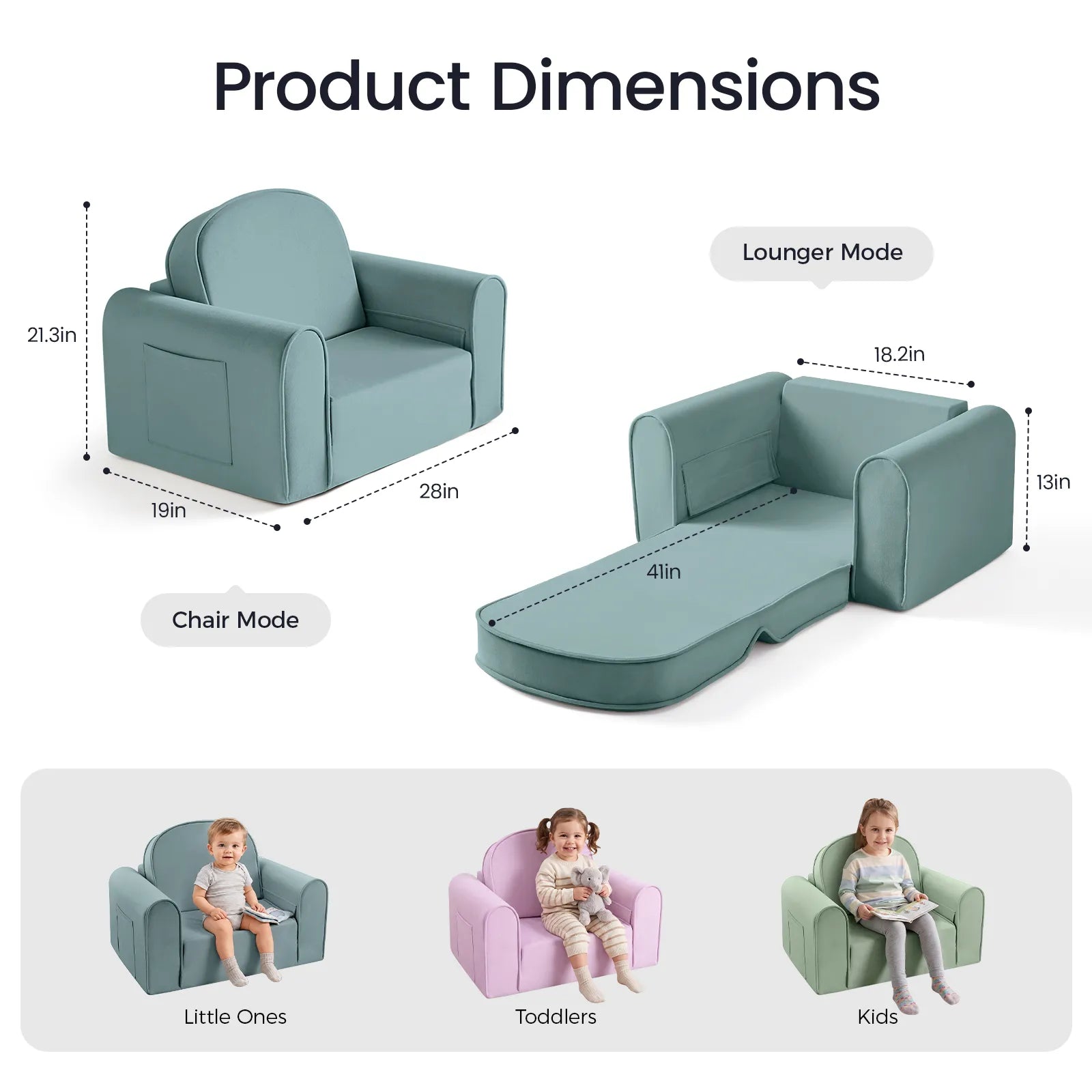 ® Gentlesnug Kids Sofa Chair