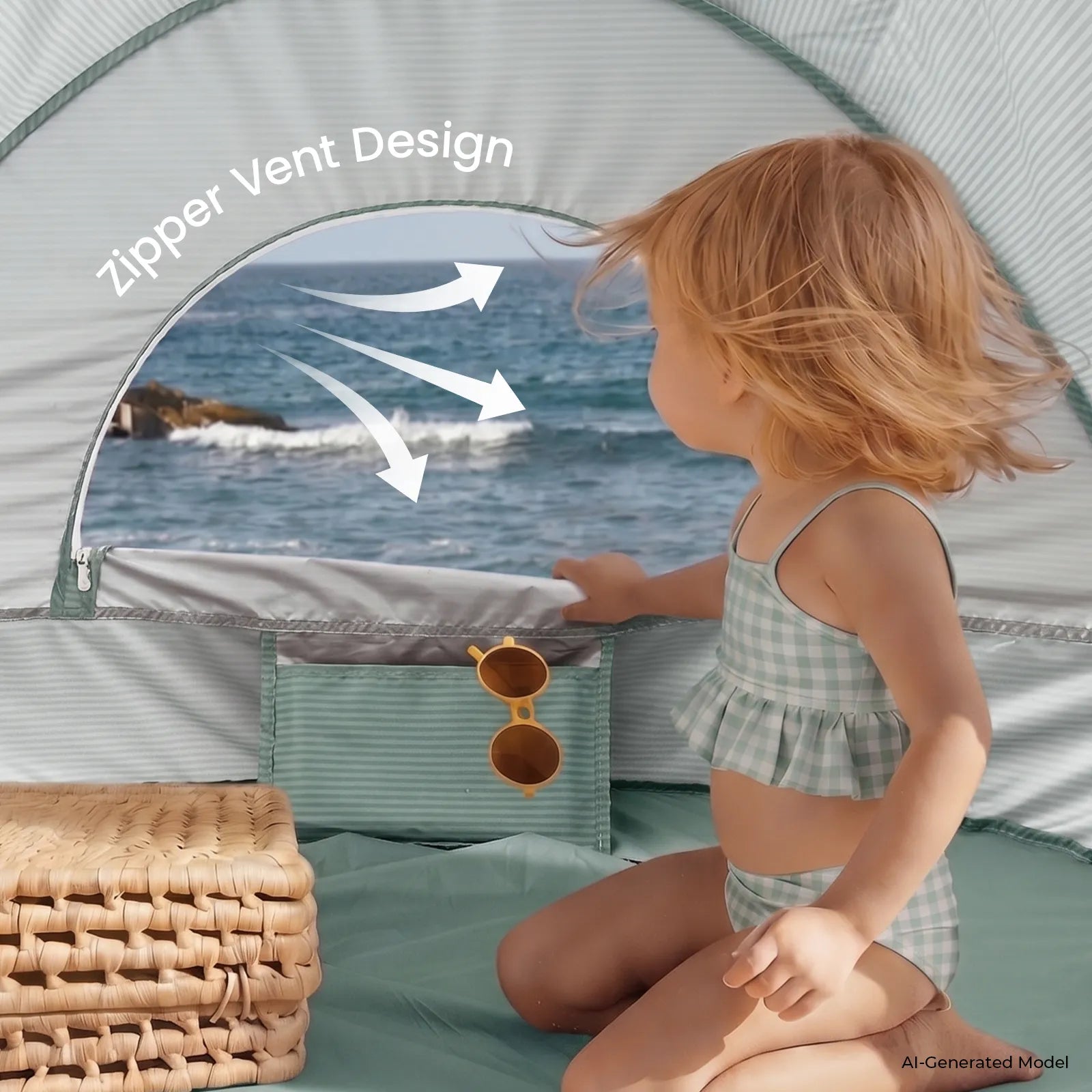 ® 3-in-1 Baby Beach Tent