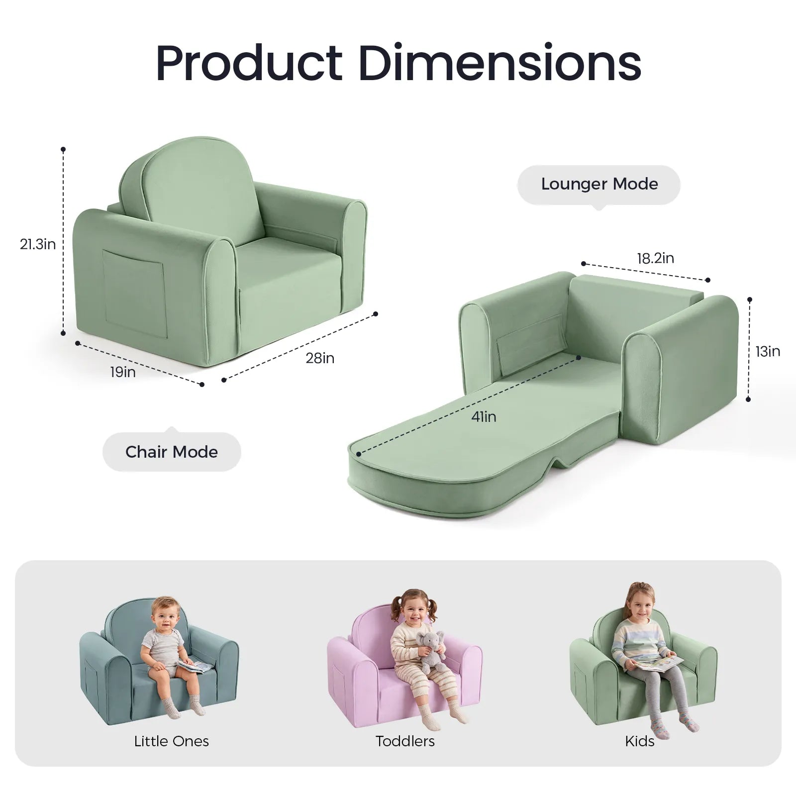 ® Gentlesnug Kids Sofa Chair