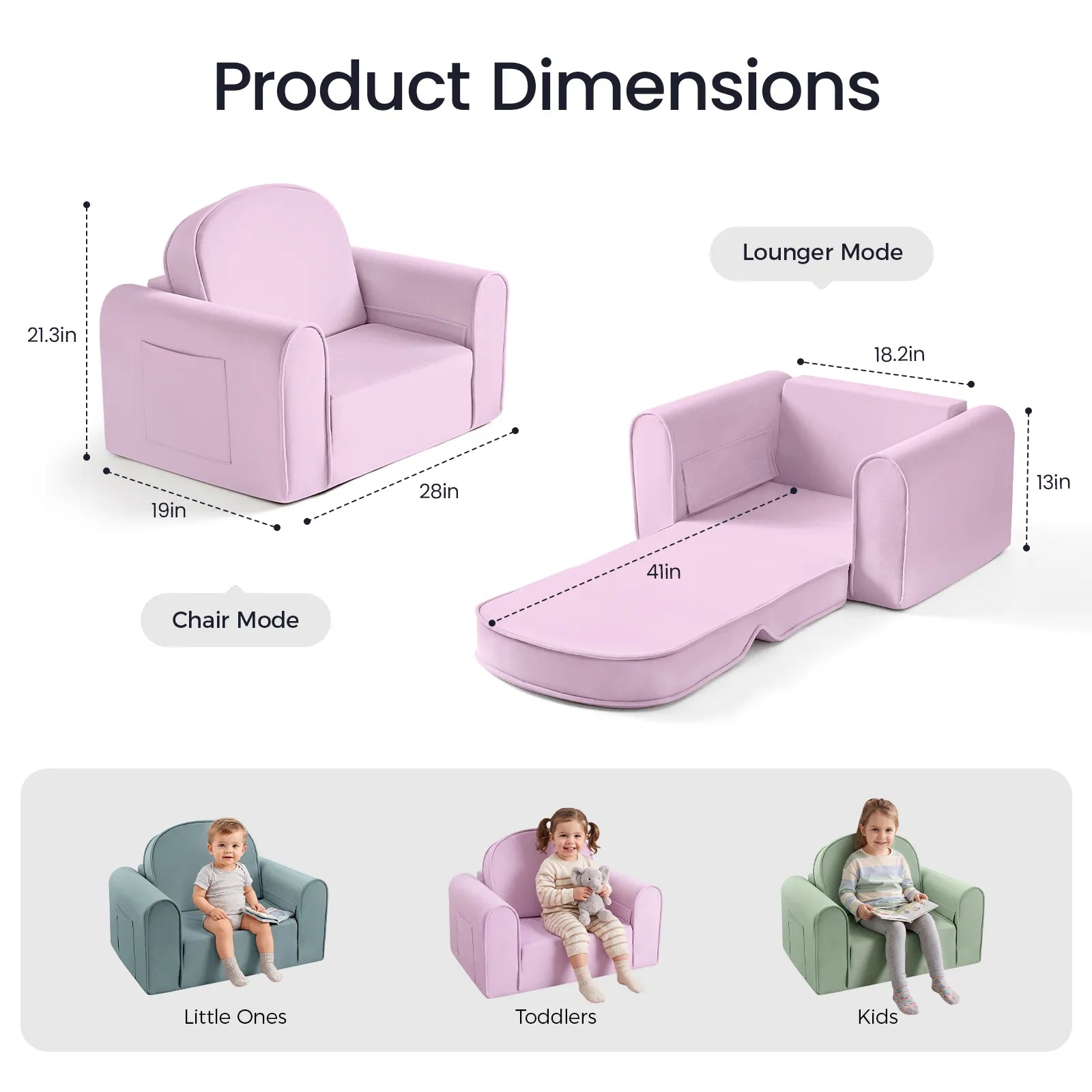 ® Gentlesnug Kids Sofa Chair