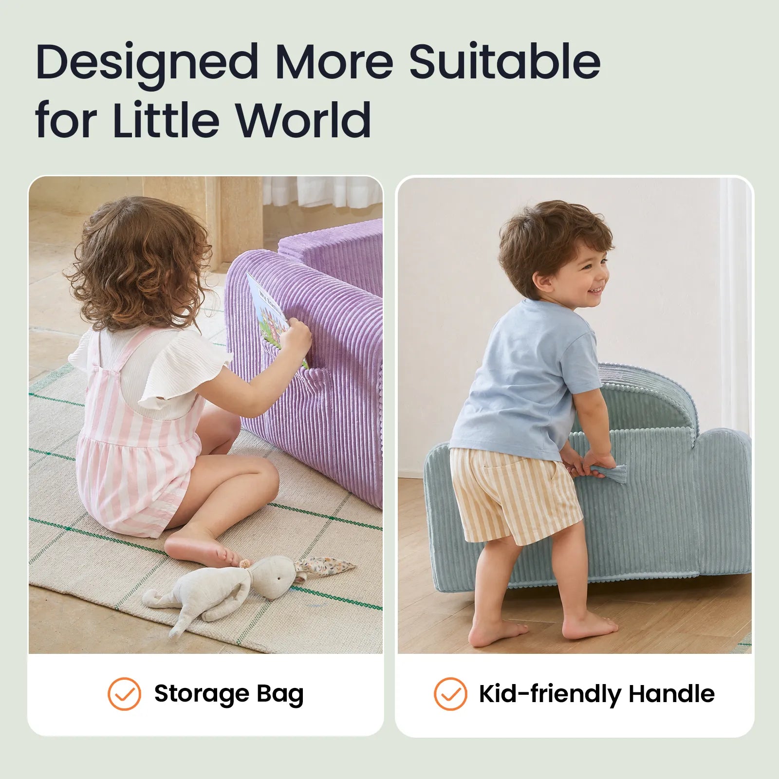 ® Gentlesnug Corduroy Kid Chair