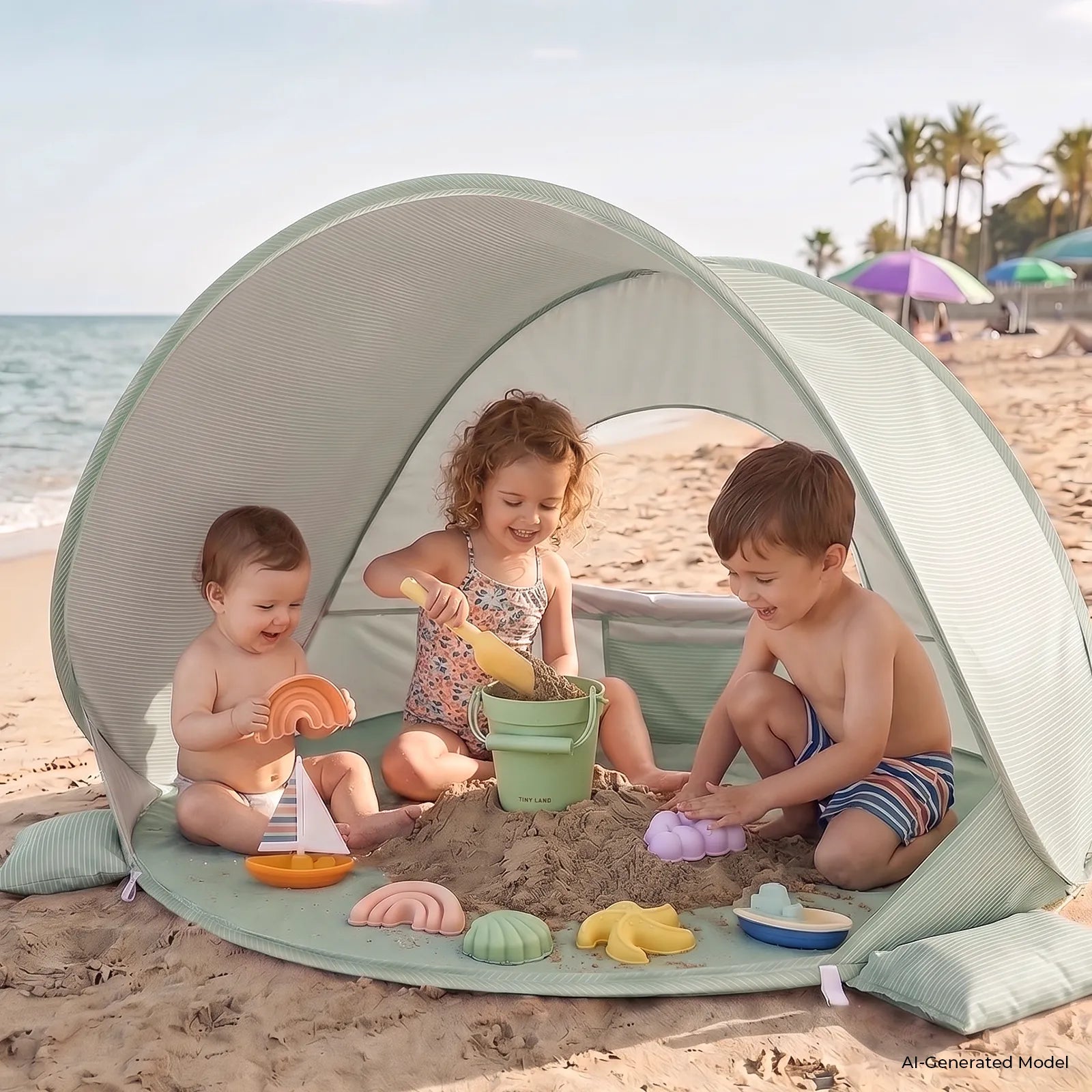 ® 3-in-1 Baby Beach Tent