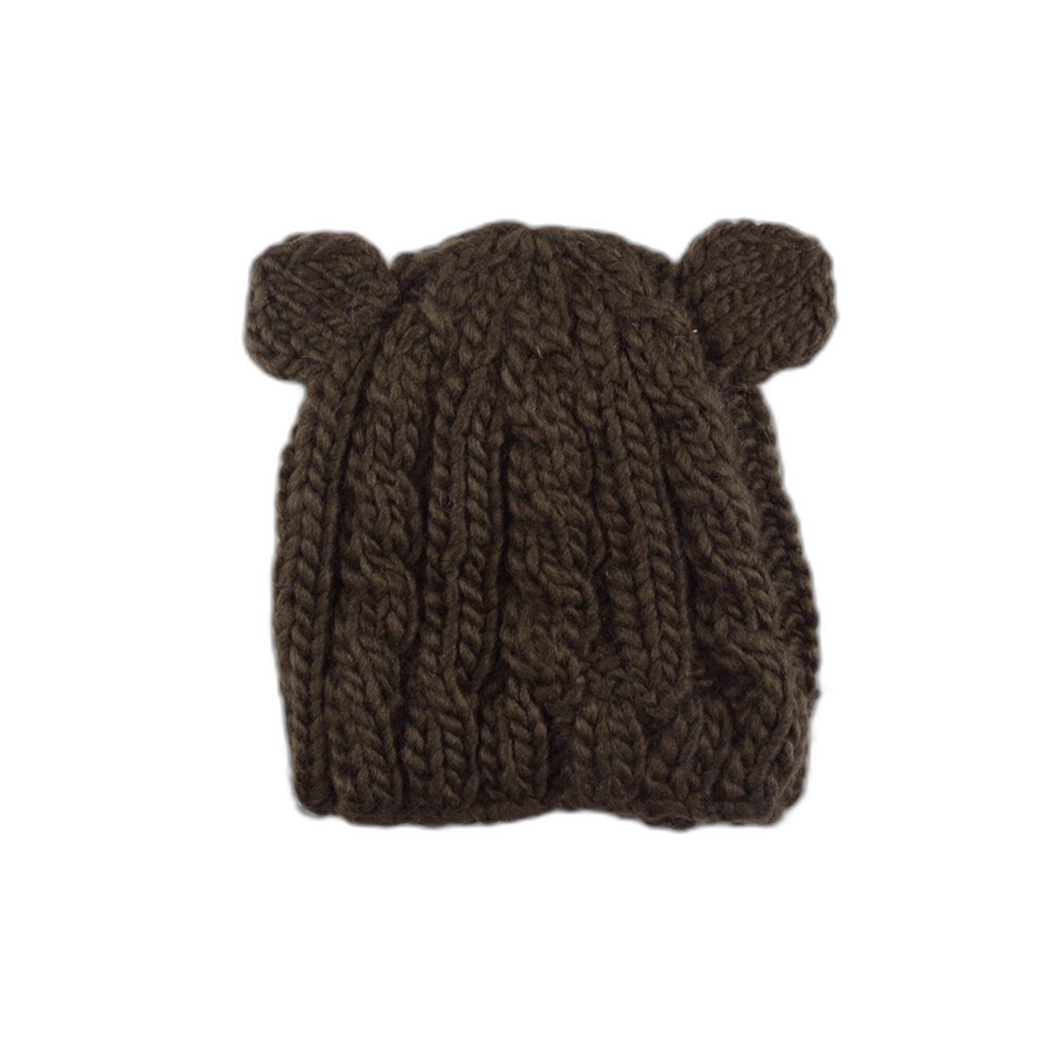 Julian Cable Bear Knit Hat