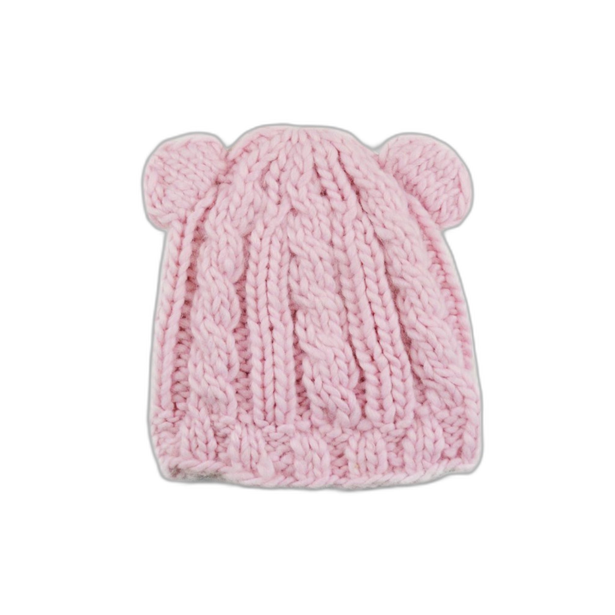 Julian Cable Bear Knit Hat