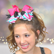 Big Hair Bow With Bling Stone