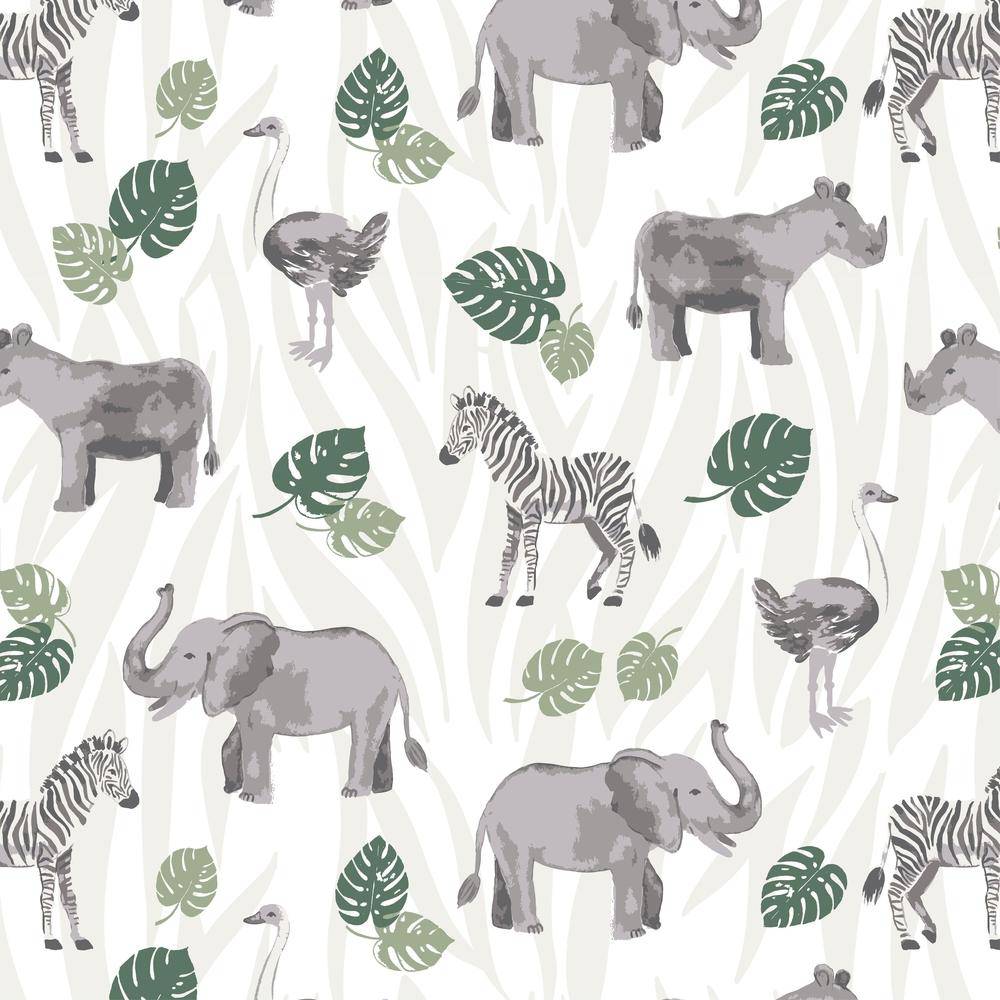 Jungle Classic Muslin Crib Sheet