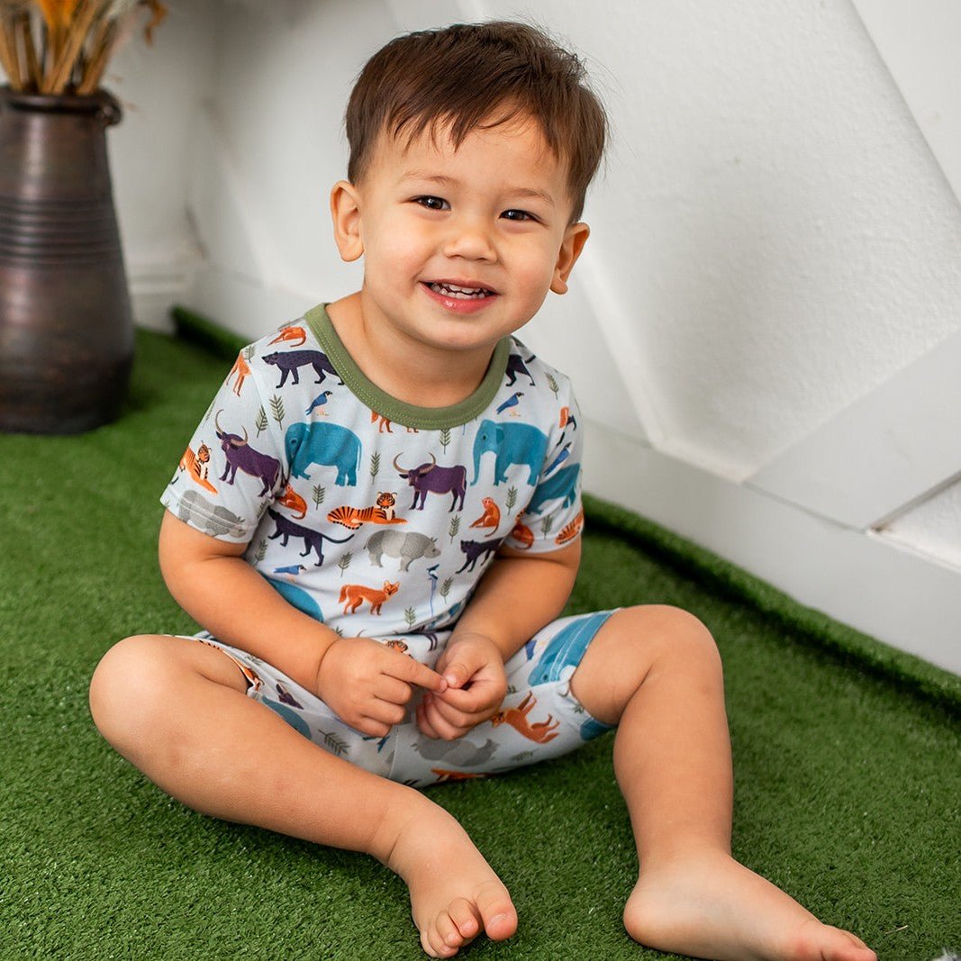 Jungle Jammies Shorts Pjs
