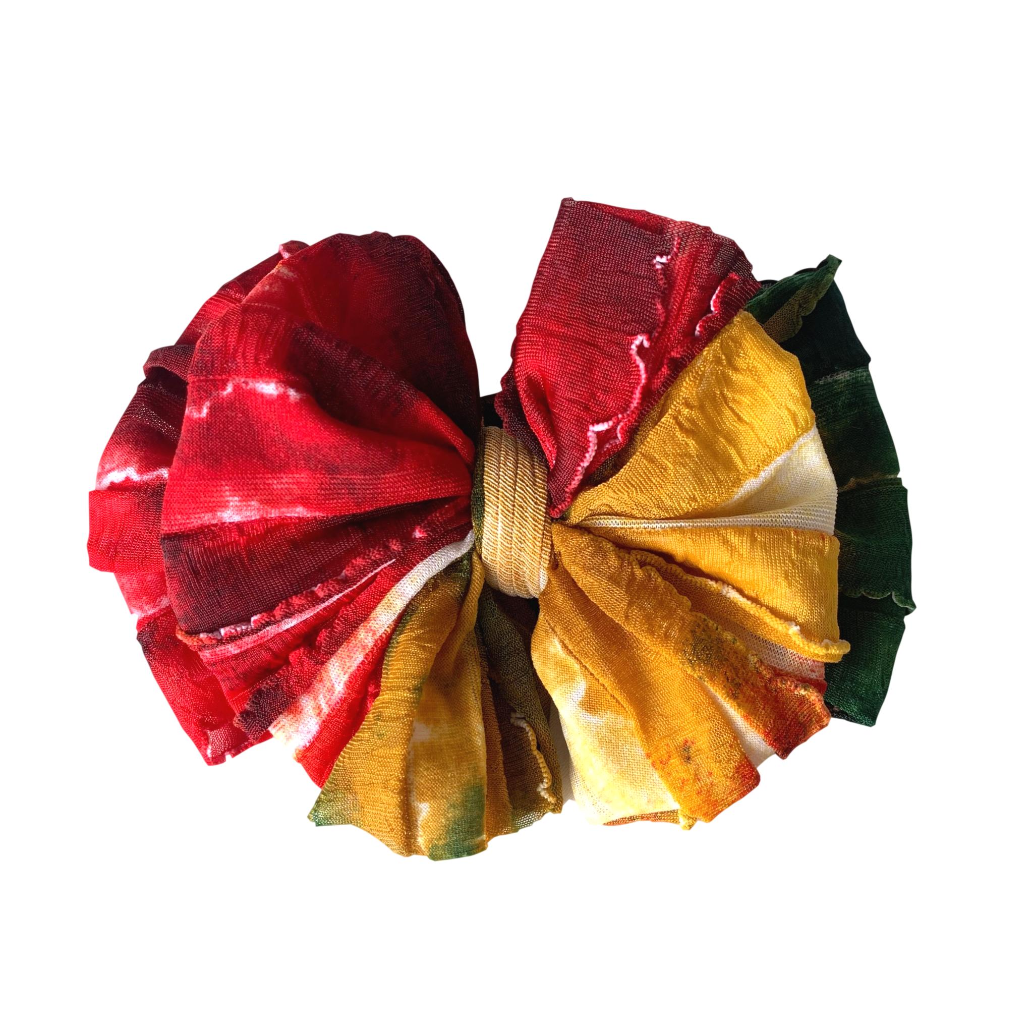 Jungle Tie Dye | Signature Ruffled Baby Headband