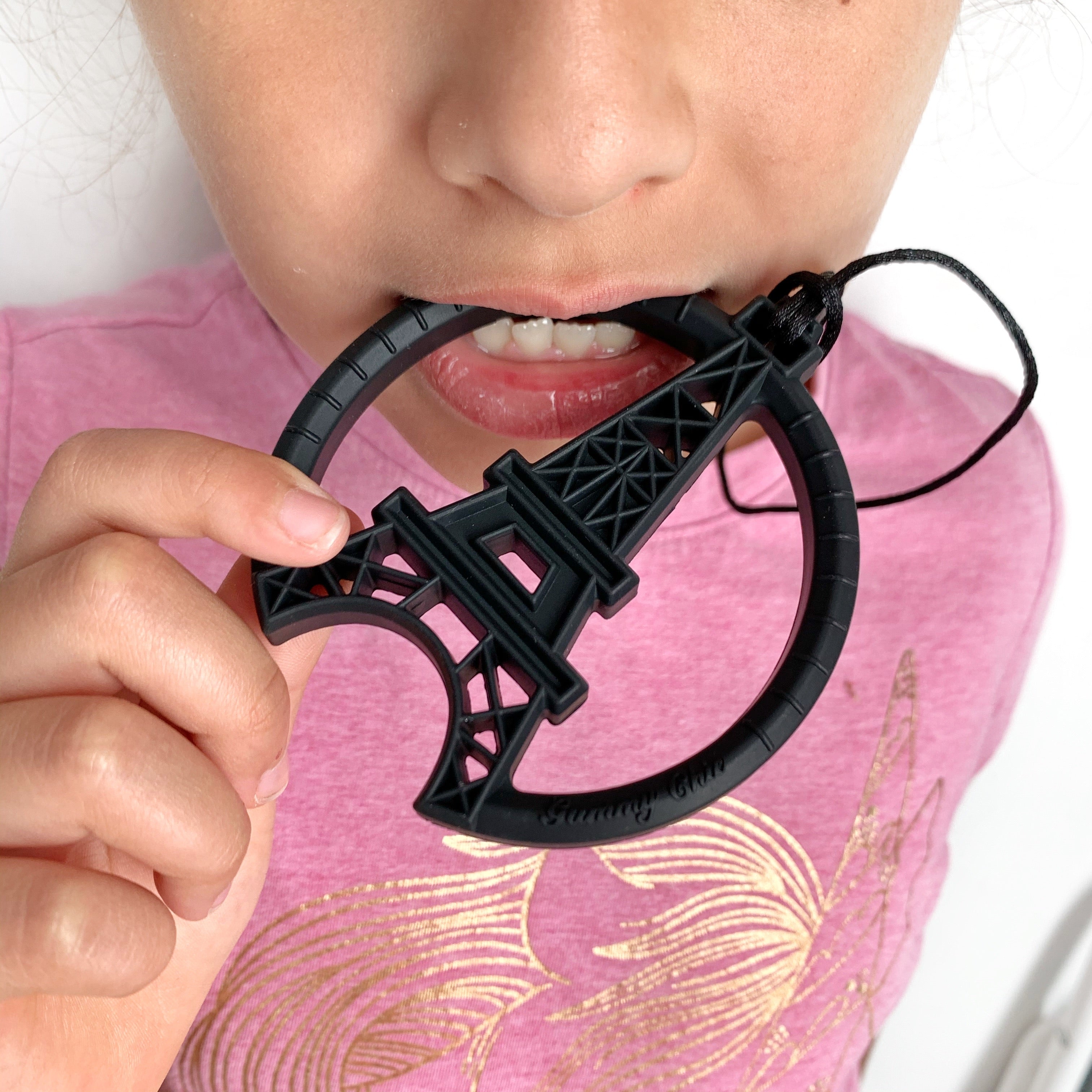 Paris Tower Sensory Chew Pendant For Kids 3+ |  Design