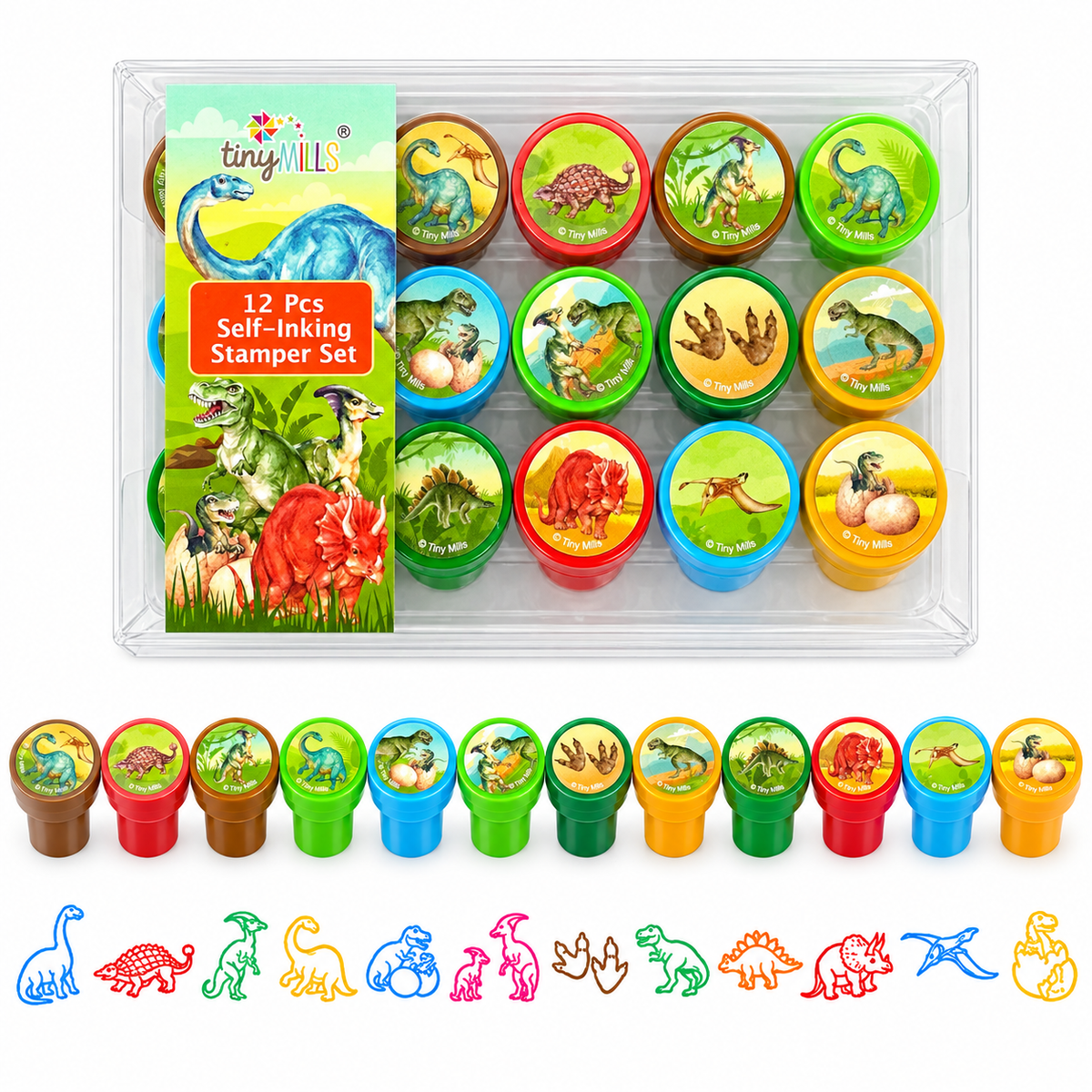 Jurassic Dinosaur Stamp Kit
