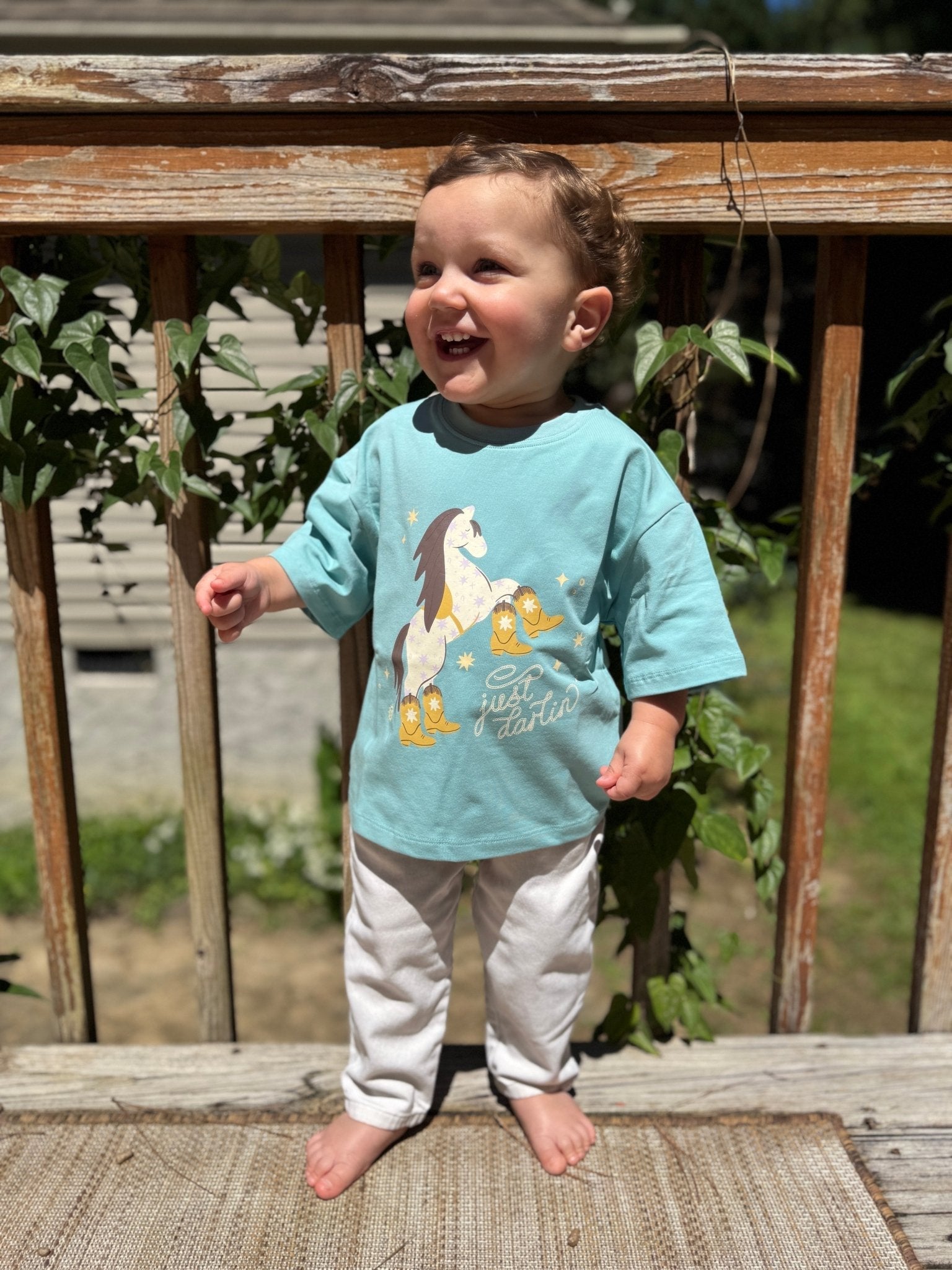 Just Darlin Boxy Tee