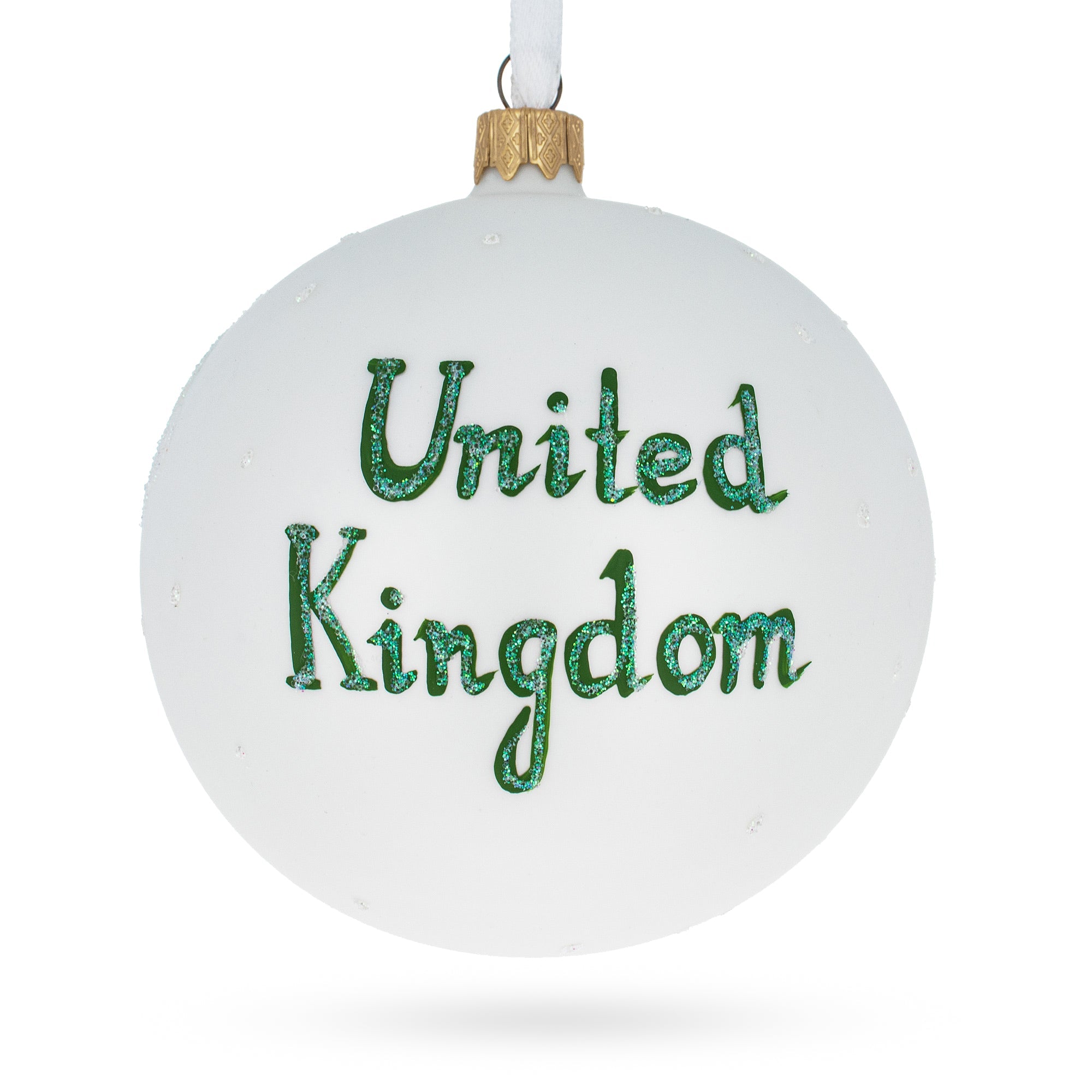 Big Ben, London, Great Britain Glass Ball Christmas Ornament 3.25 Inches