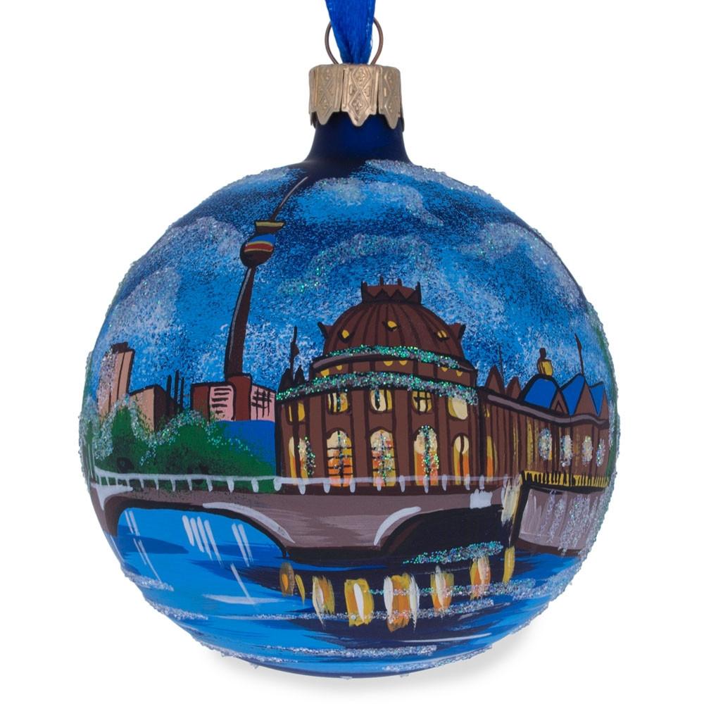 Berlin, Germany Glass Ball Christmas Ornament 3.25 Inches