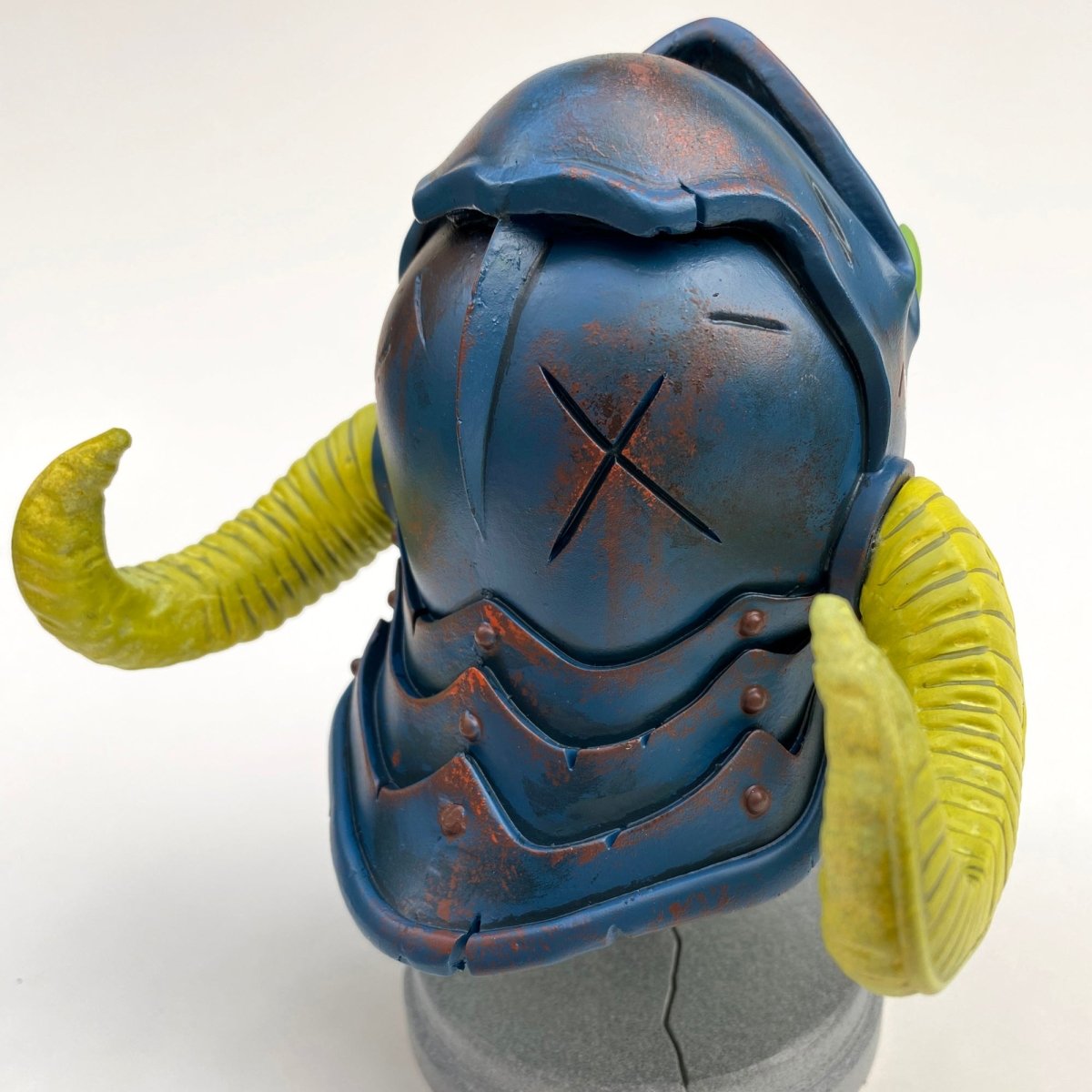 K-nor Warrior Skull Resin Figure